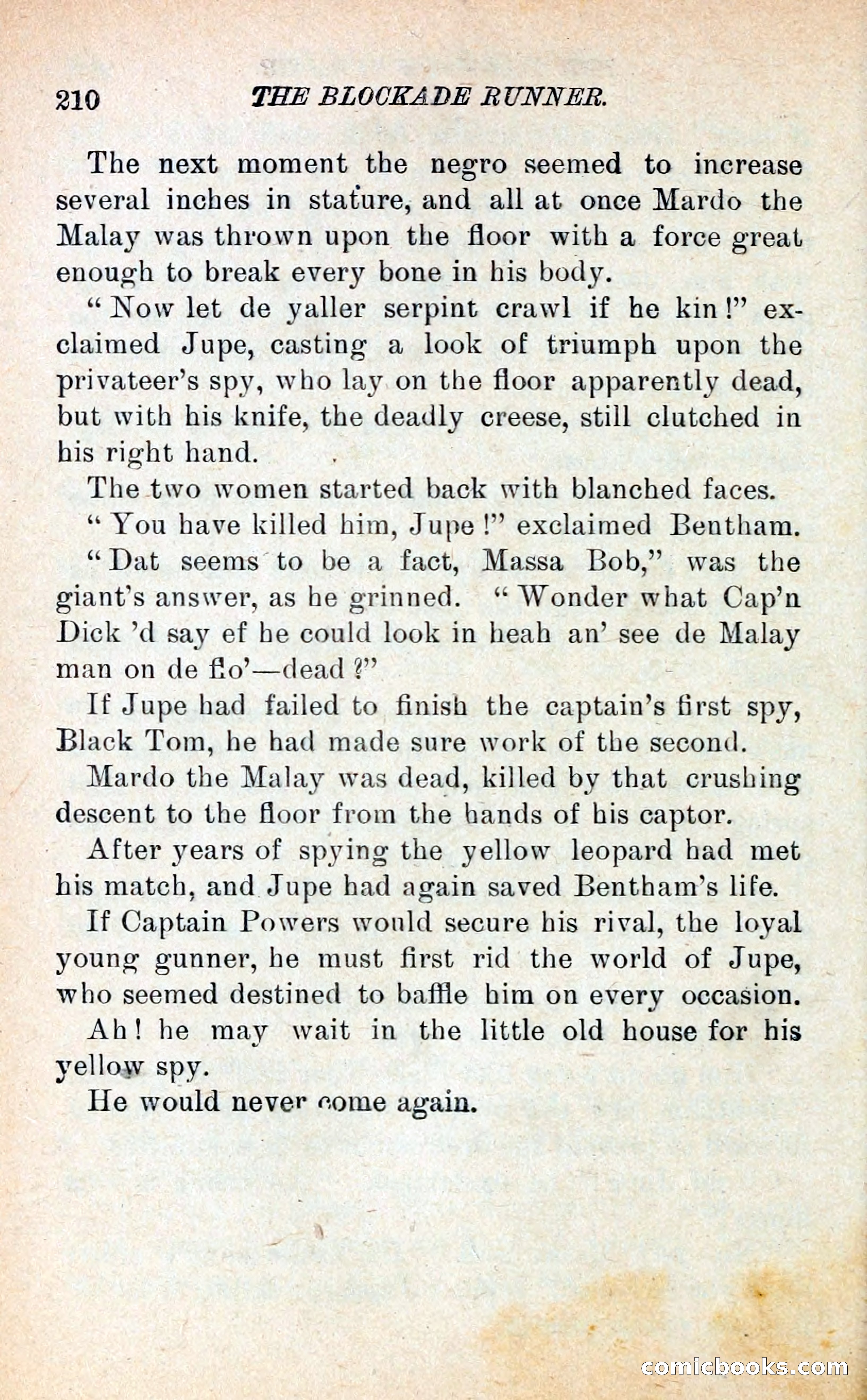 The Blockade Runner — page 209 of 263