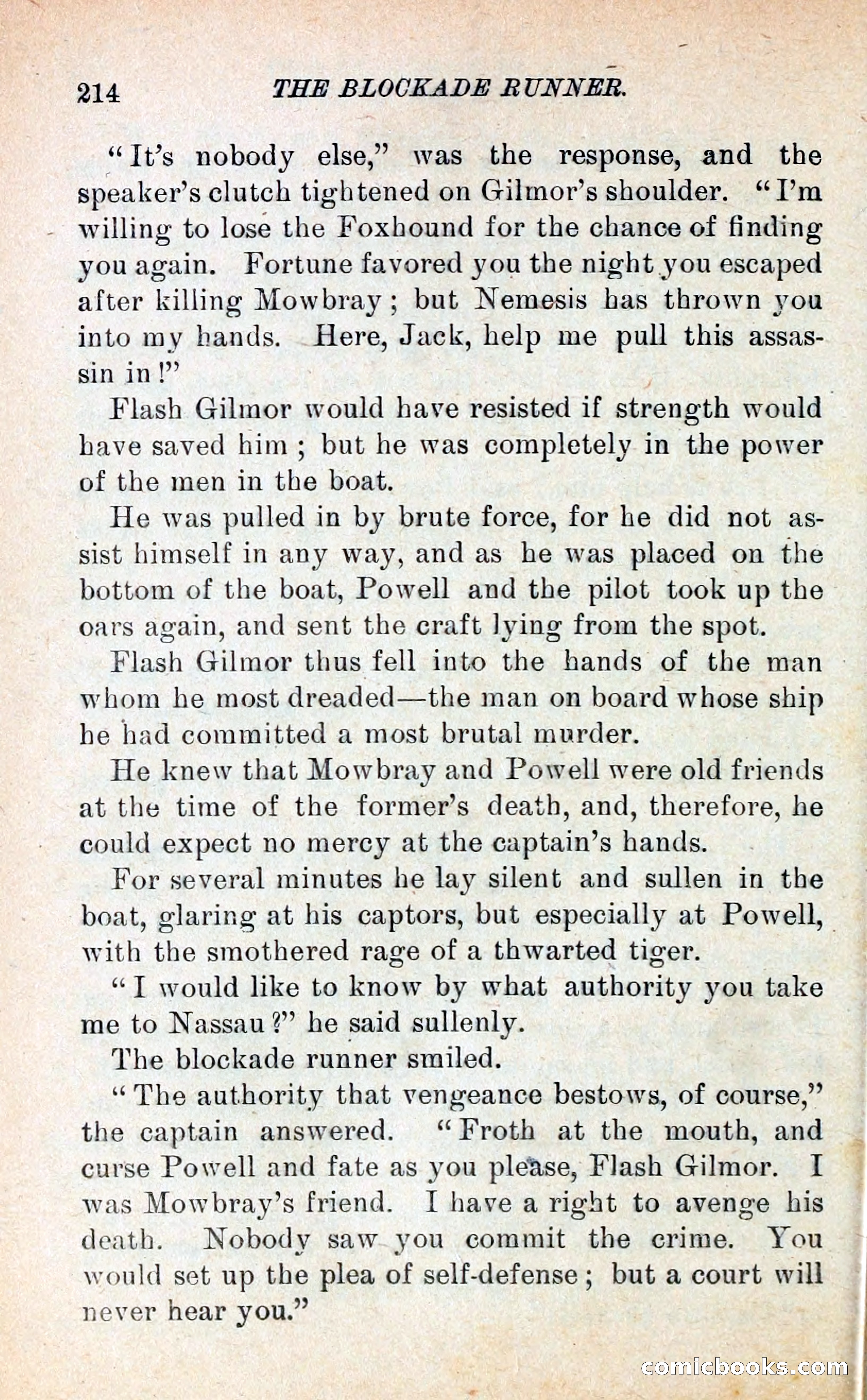 The Blockade Runner — page 213 of 263