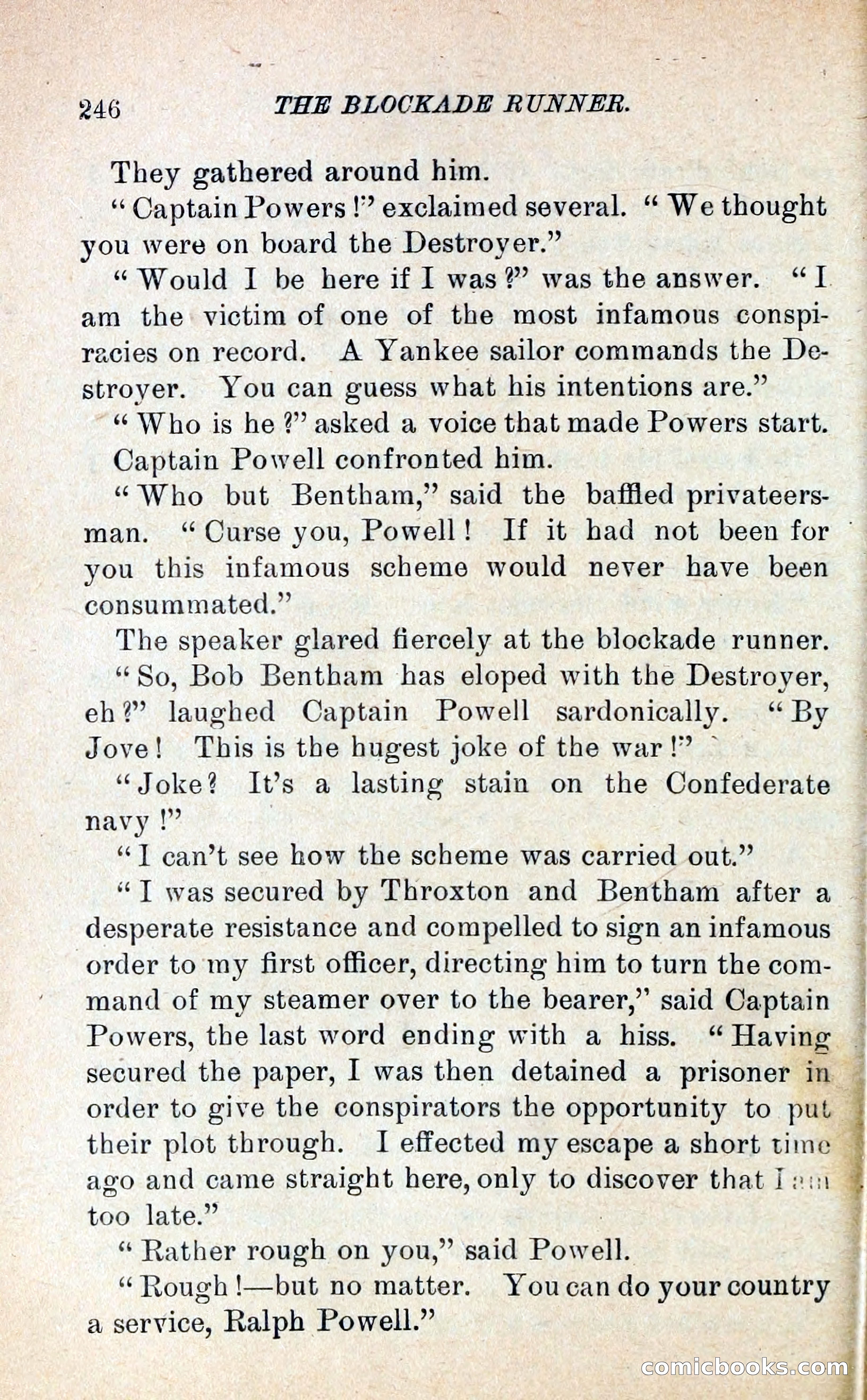 The Blockade Runner — page 245 of 263