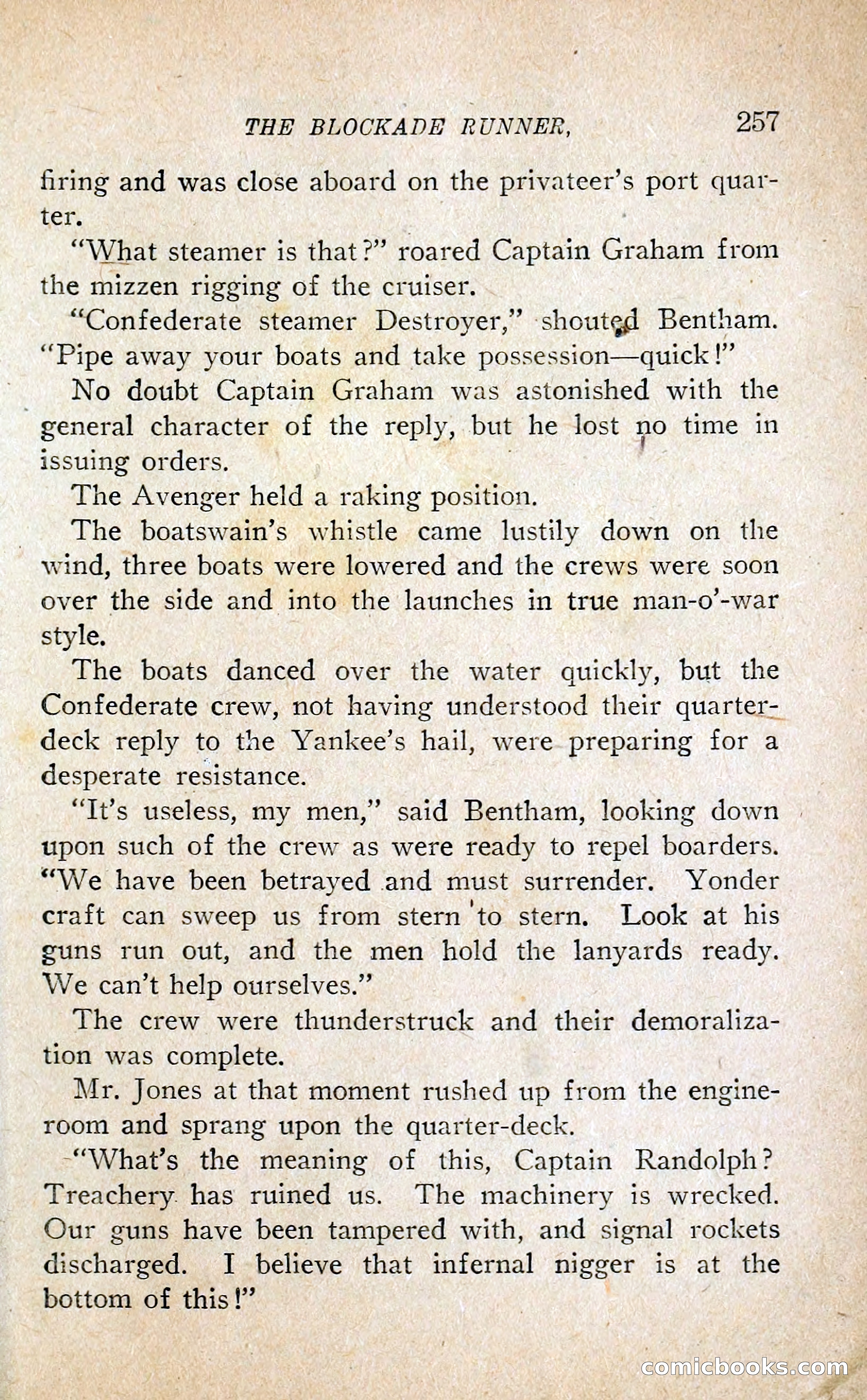 The Blockade Runner — page 256 of 263