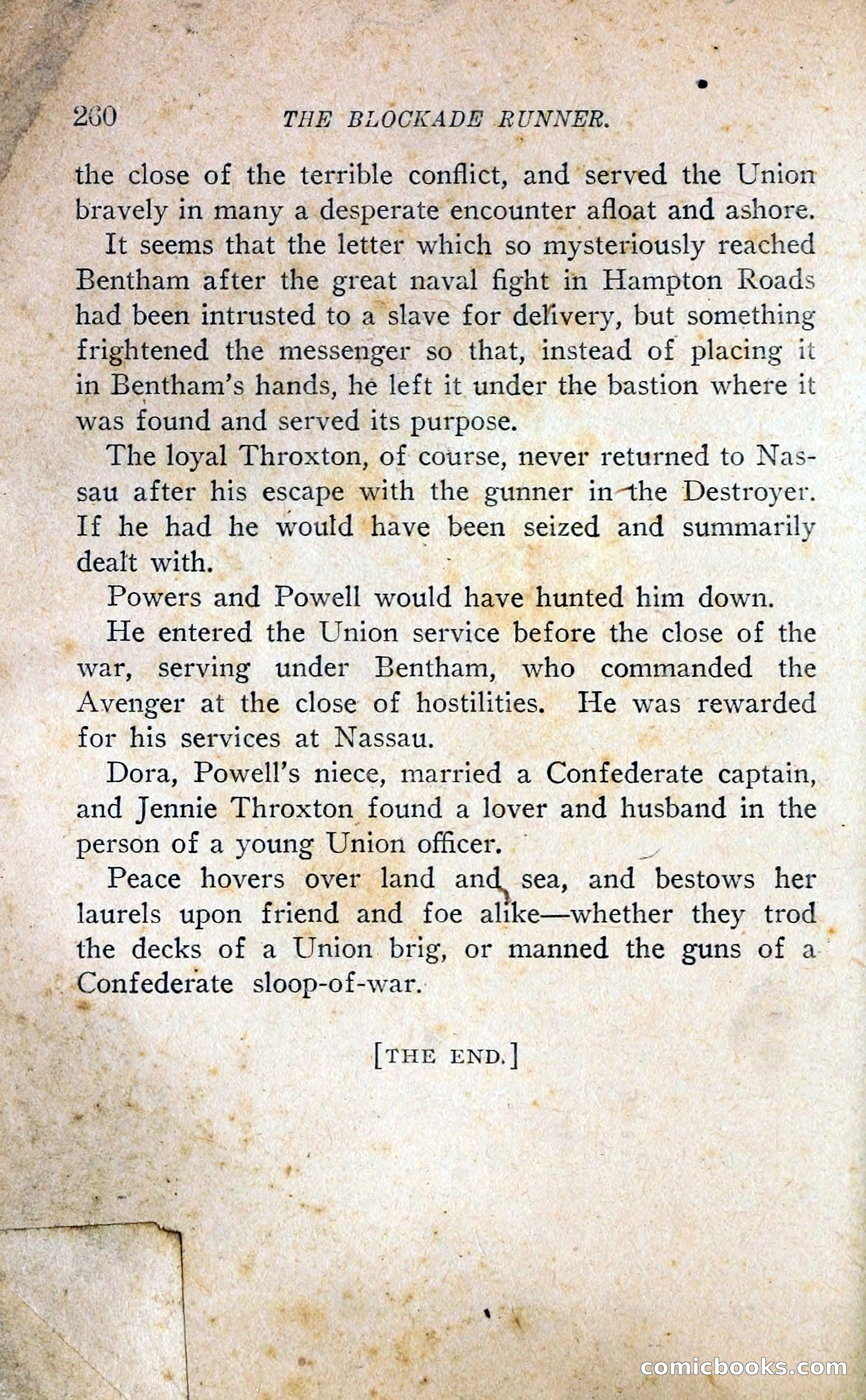 The Blockade Runner — page 259 of 263