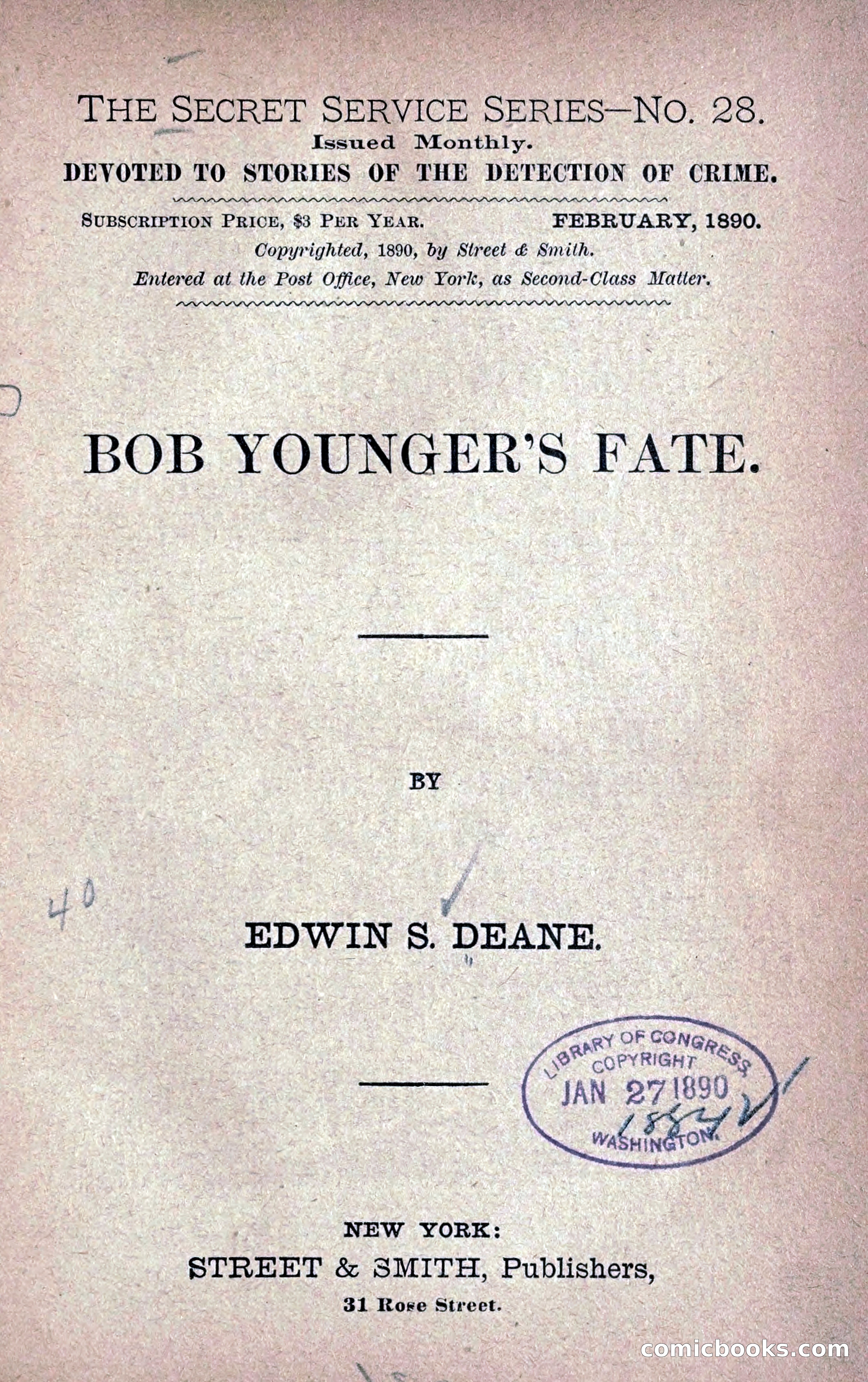 Bob Younger's Fate — page 12 of 232