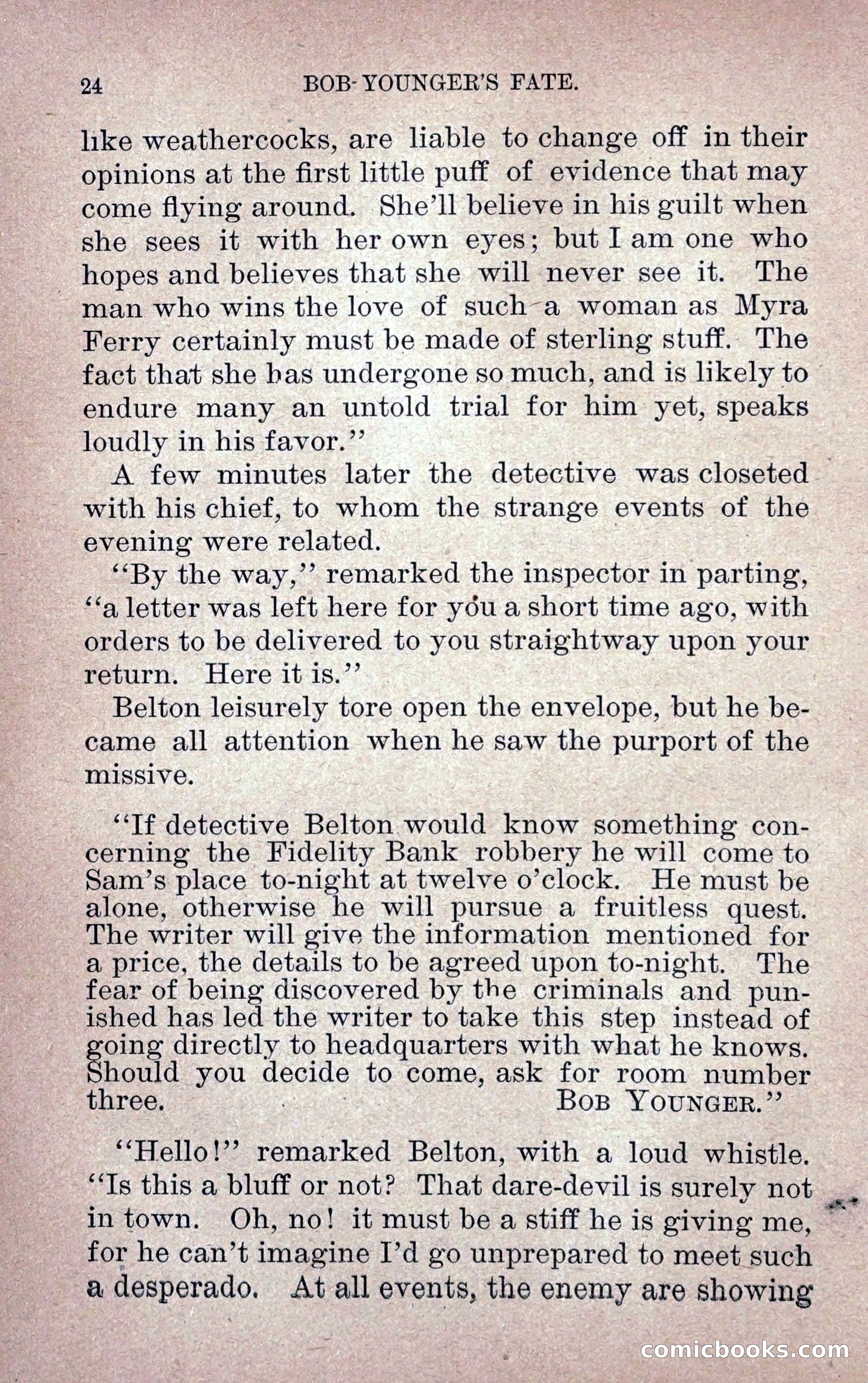 Bob Younger's Fate — page 33 of 232