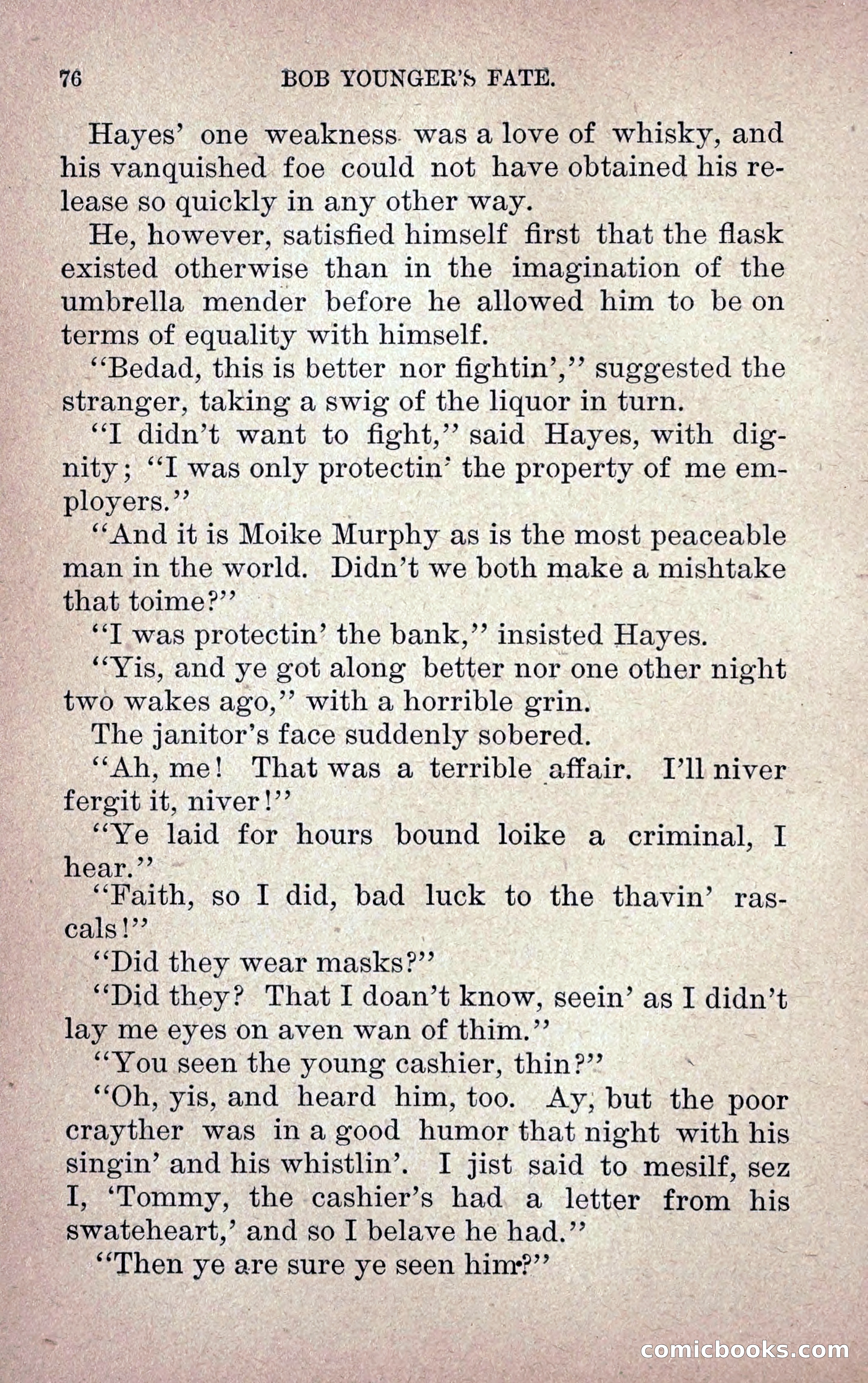 Bob Younger's Fate — page 85 of 232
