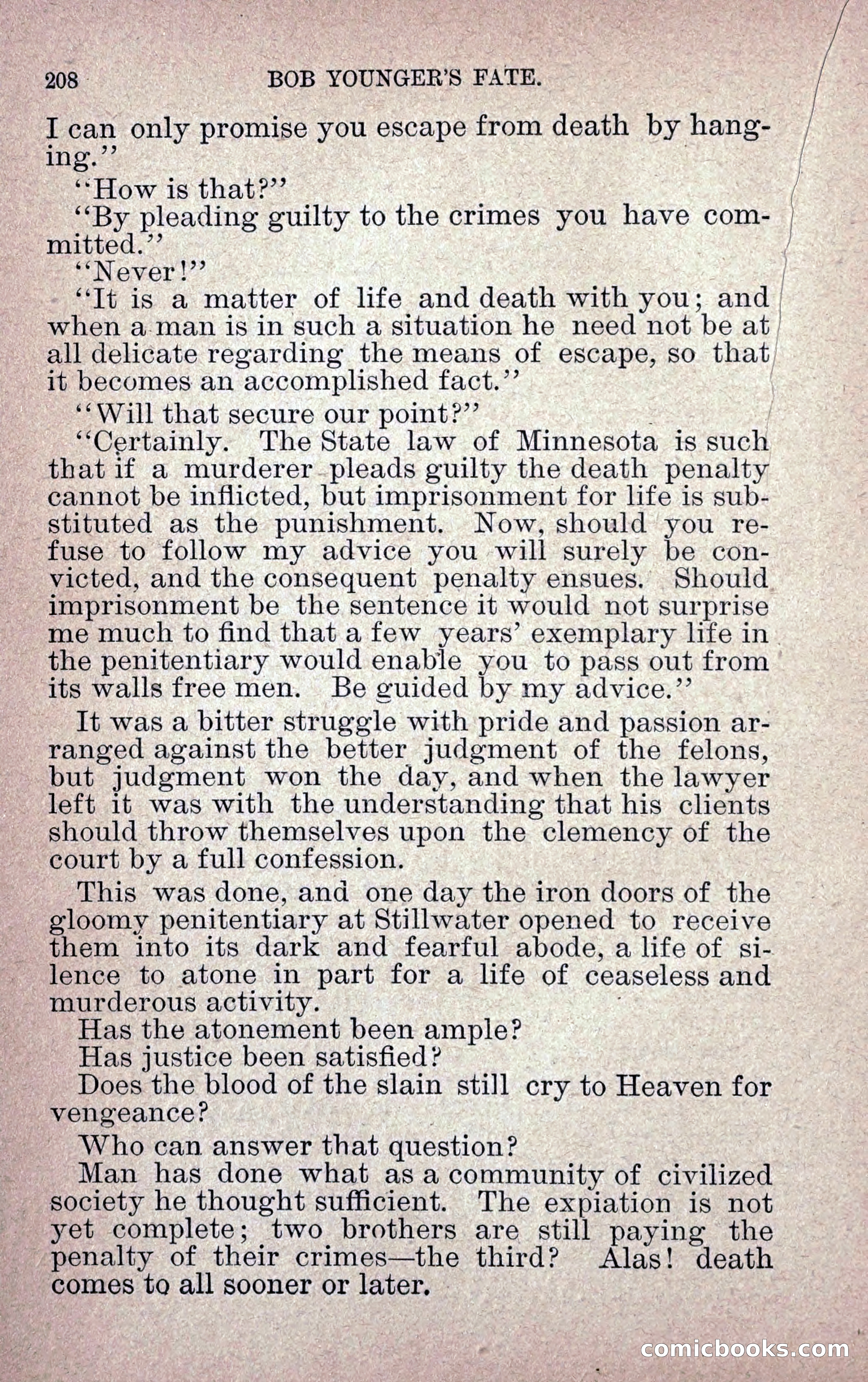 Bob Younger's Fate — page 217 of 232