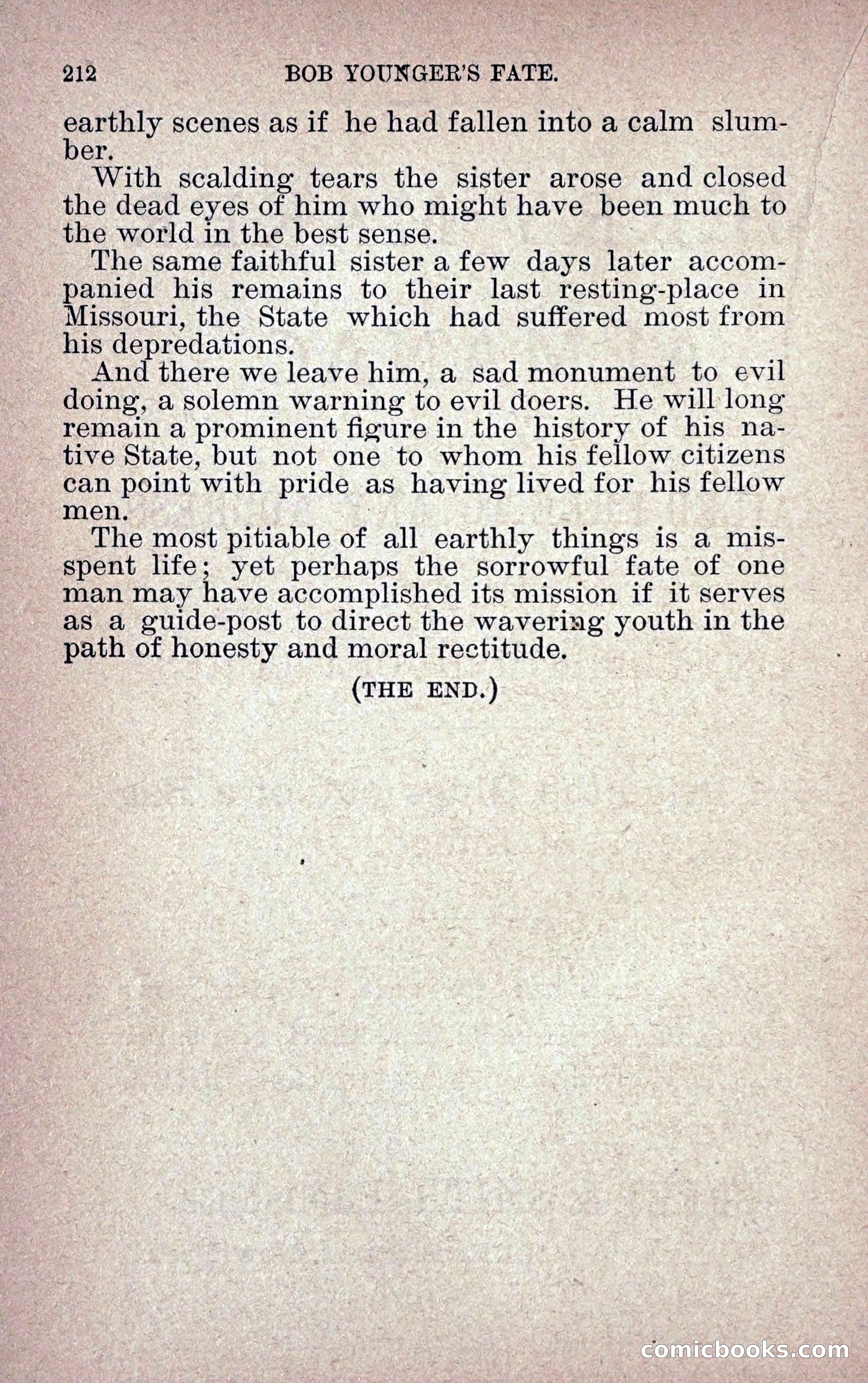 Bob Younger's Fate — page 221 of 232
