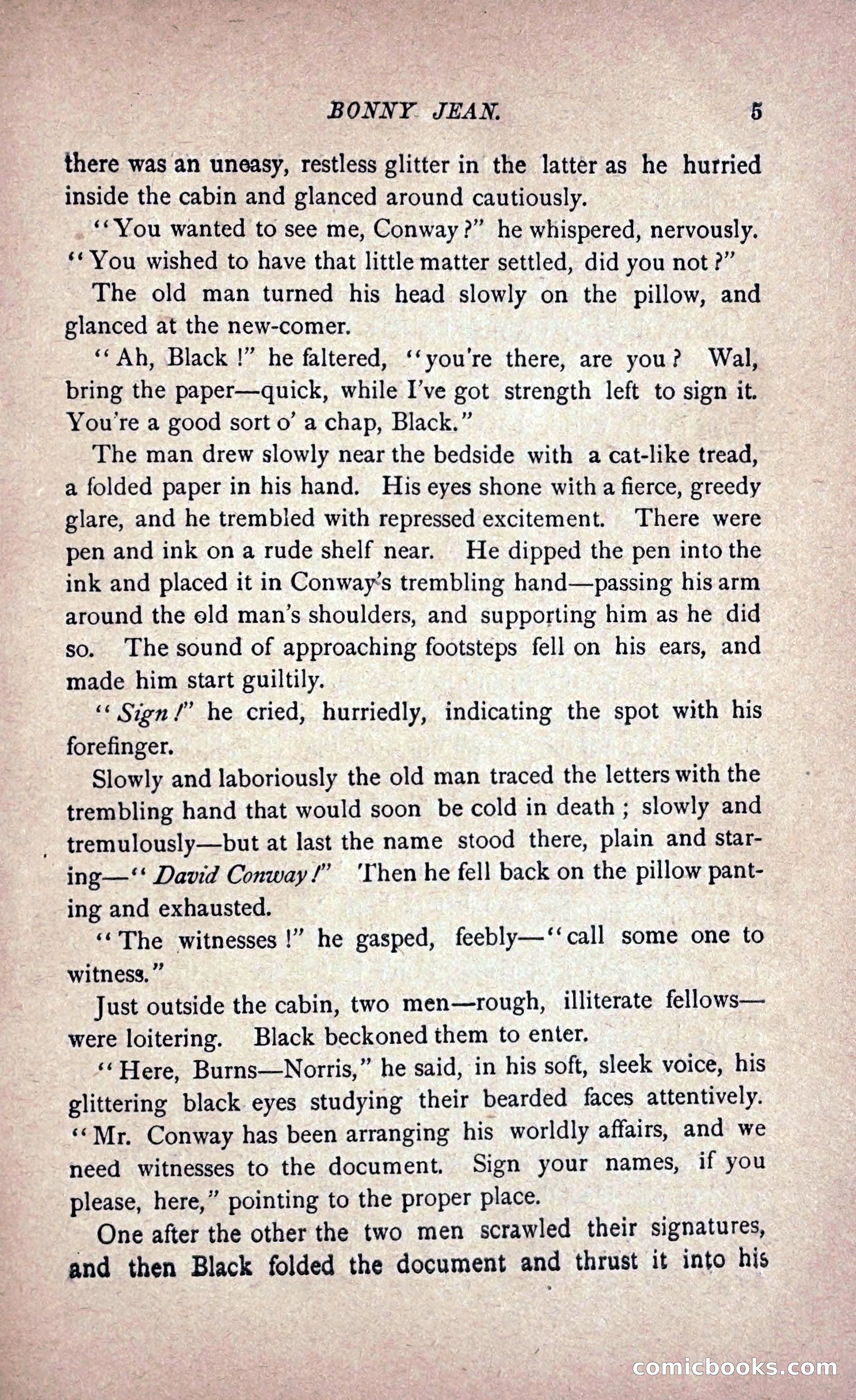 Bonny Jean, and A Severe Threat — page 12 of 267