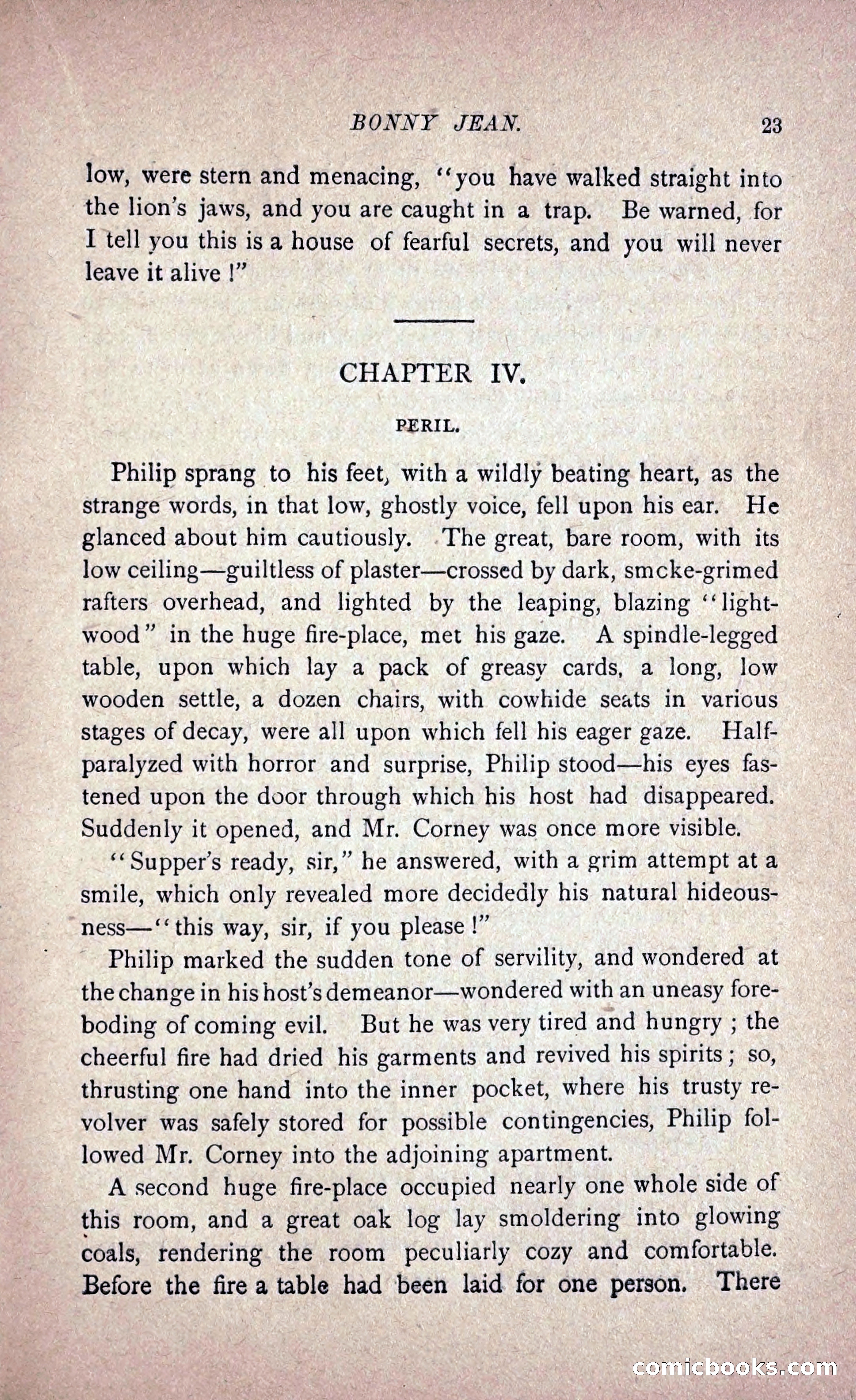 Bonny Jean, and A Severe Threat — page 30 of 267