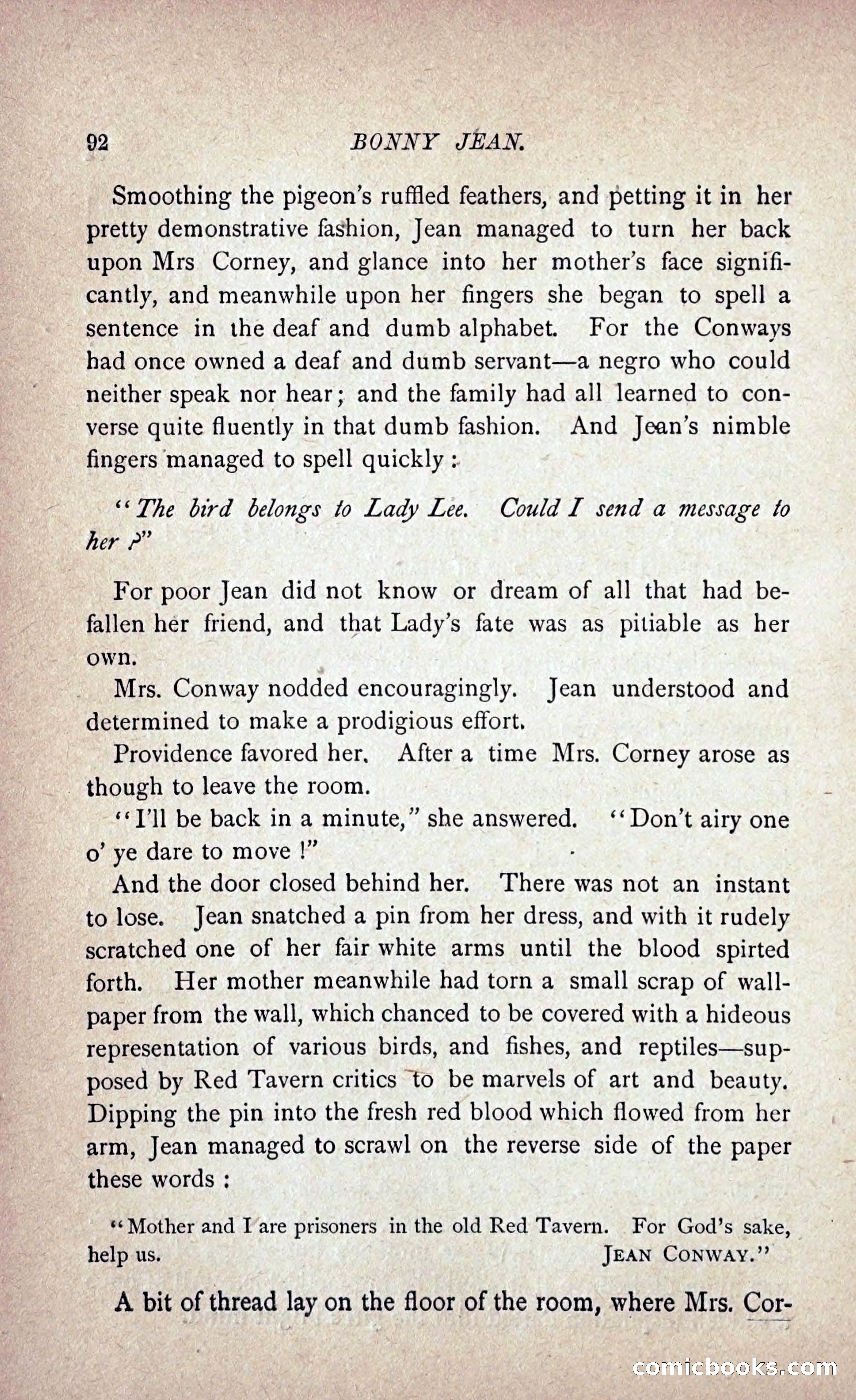 Bonny Jean, and A Severe Threat — page 99 of 267