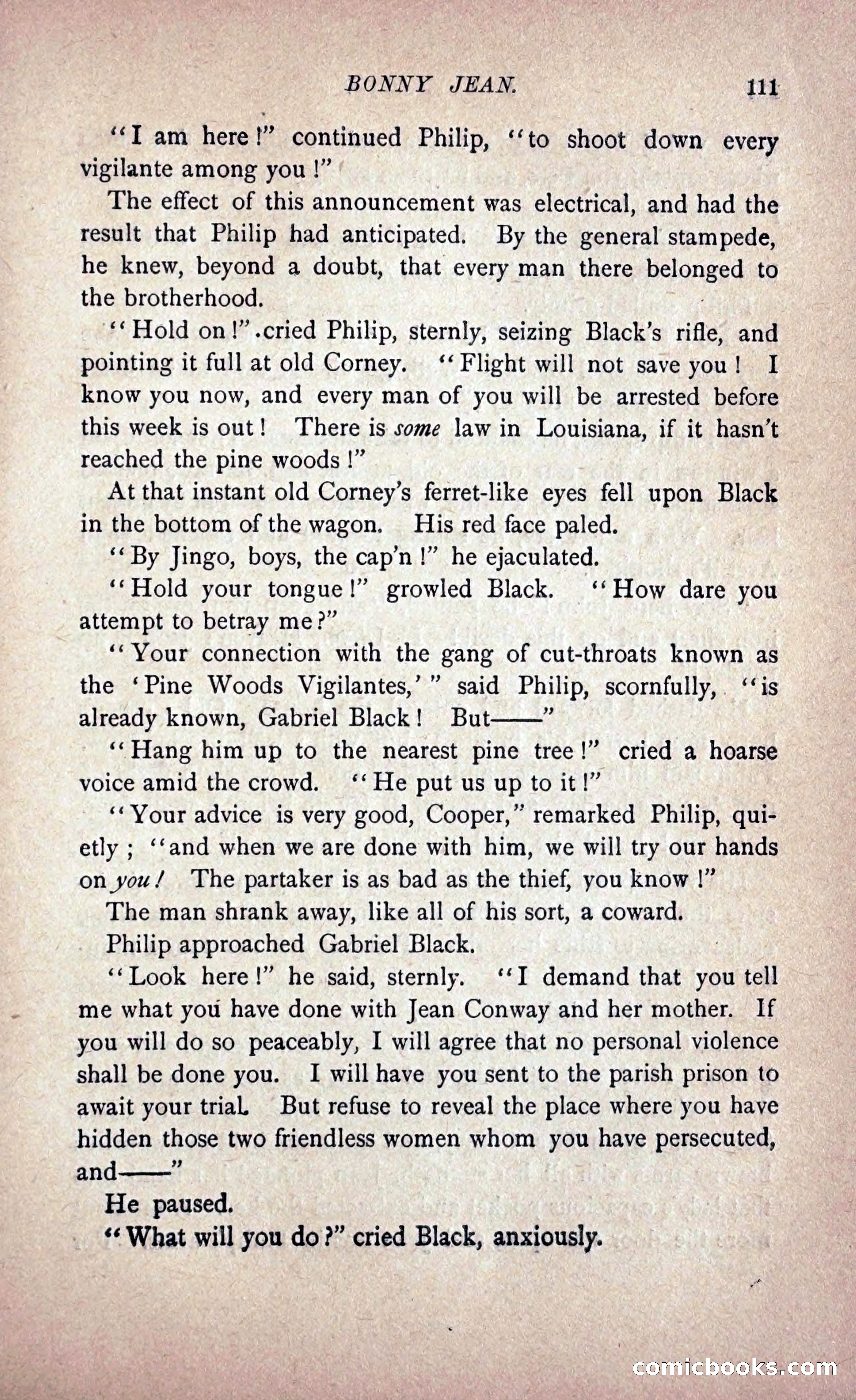 Bonny Jean, and A Severe Threat — page 118 of 267