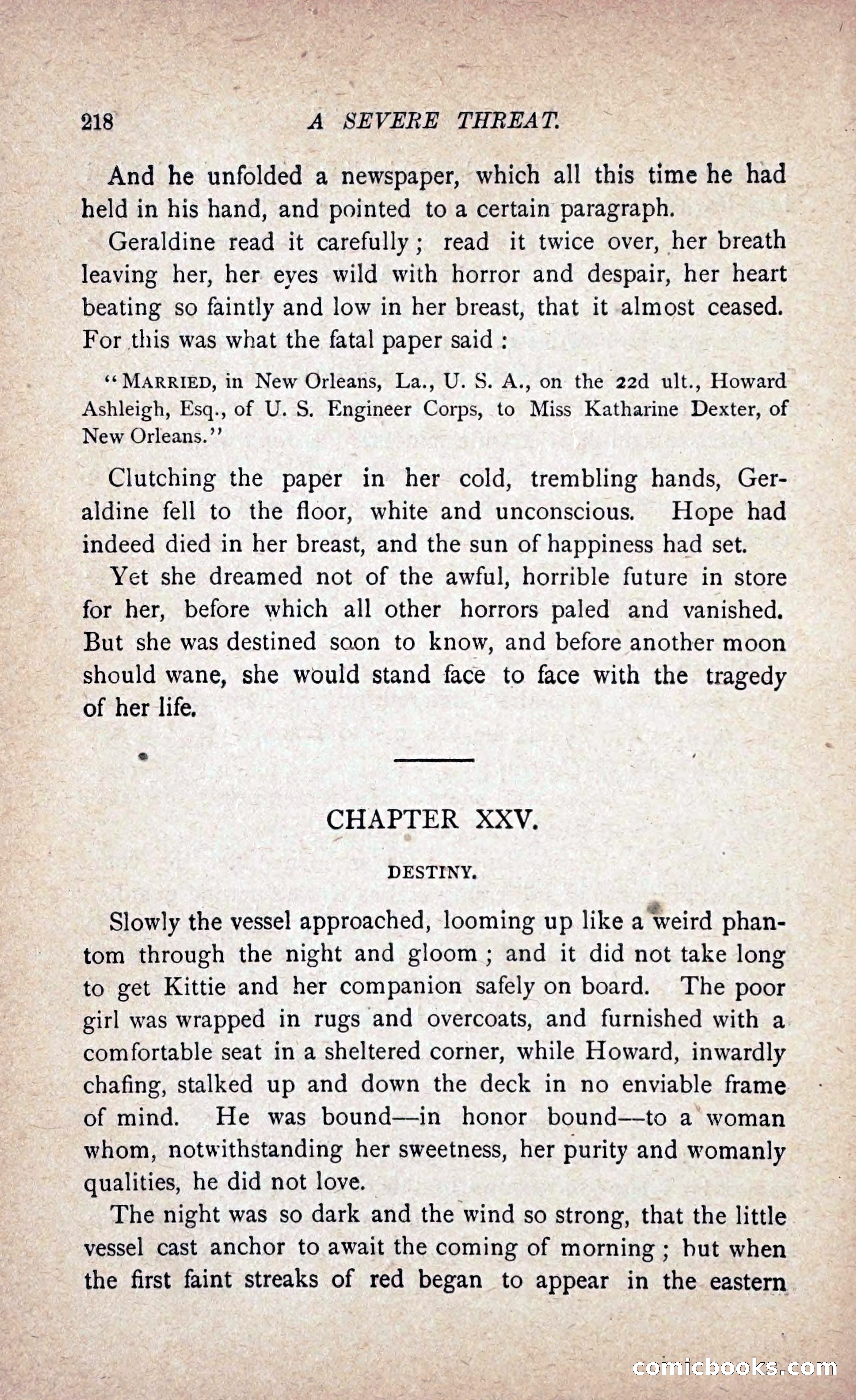 Bonny Jean, and A Severe Threat — page 225 of 267