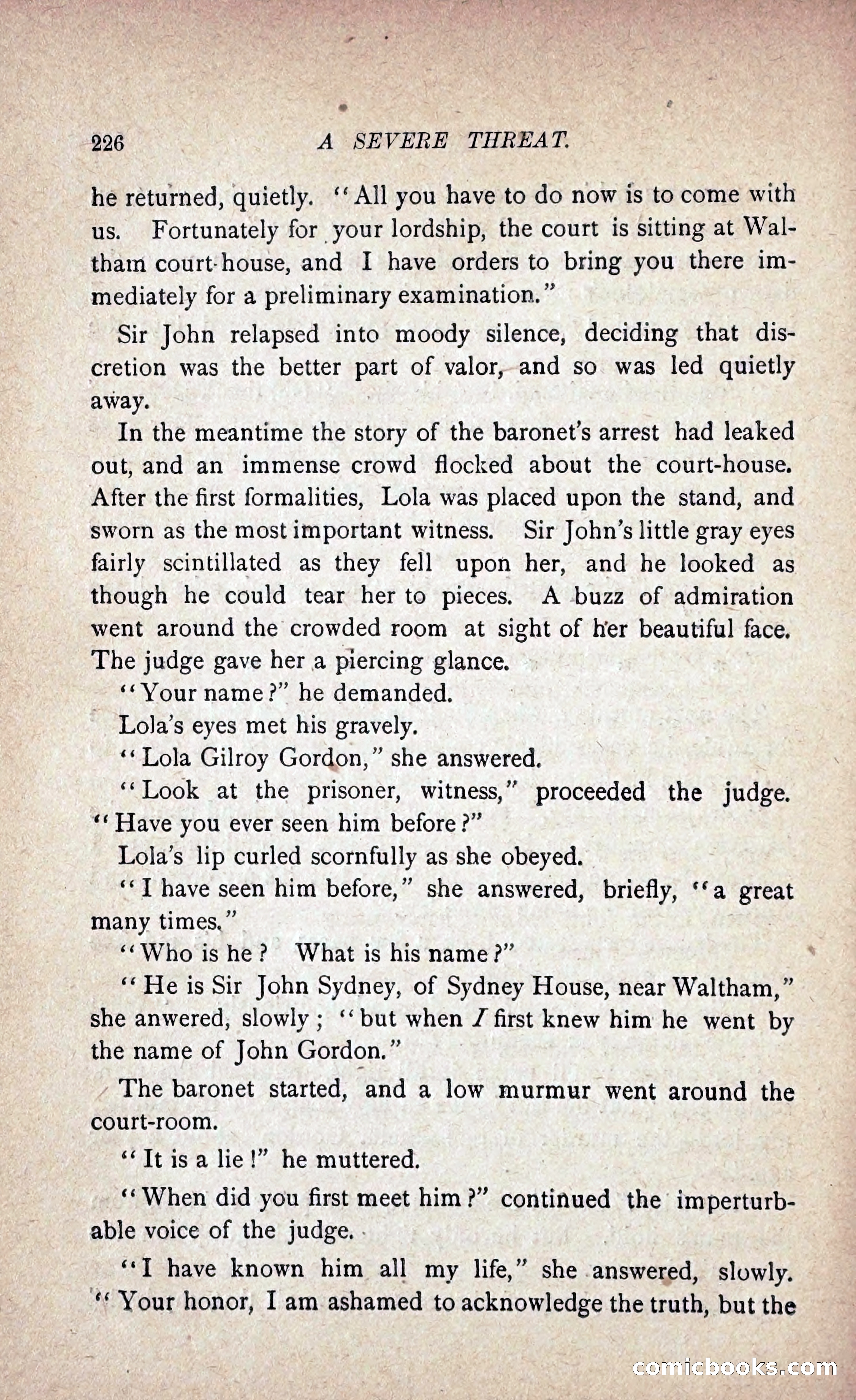 Bonny Jean, and A Severe Threat — page 233 of 267