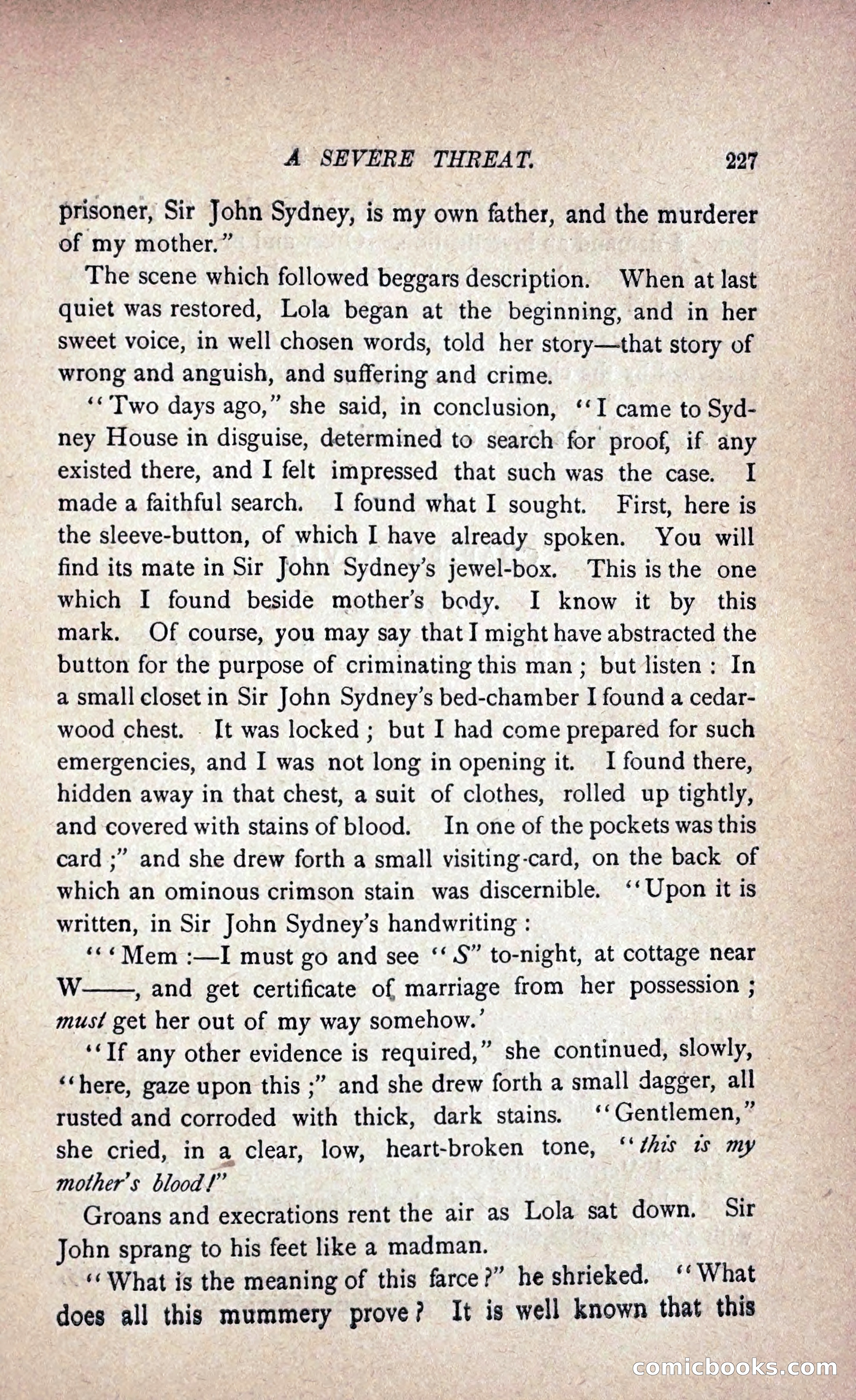 Bonny Jean, and A Severe Threat — page 234 of 267