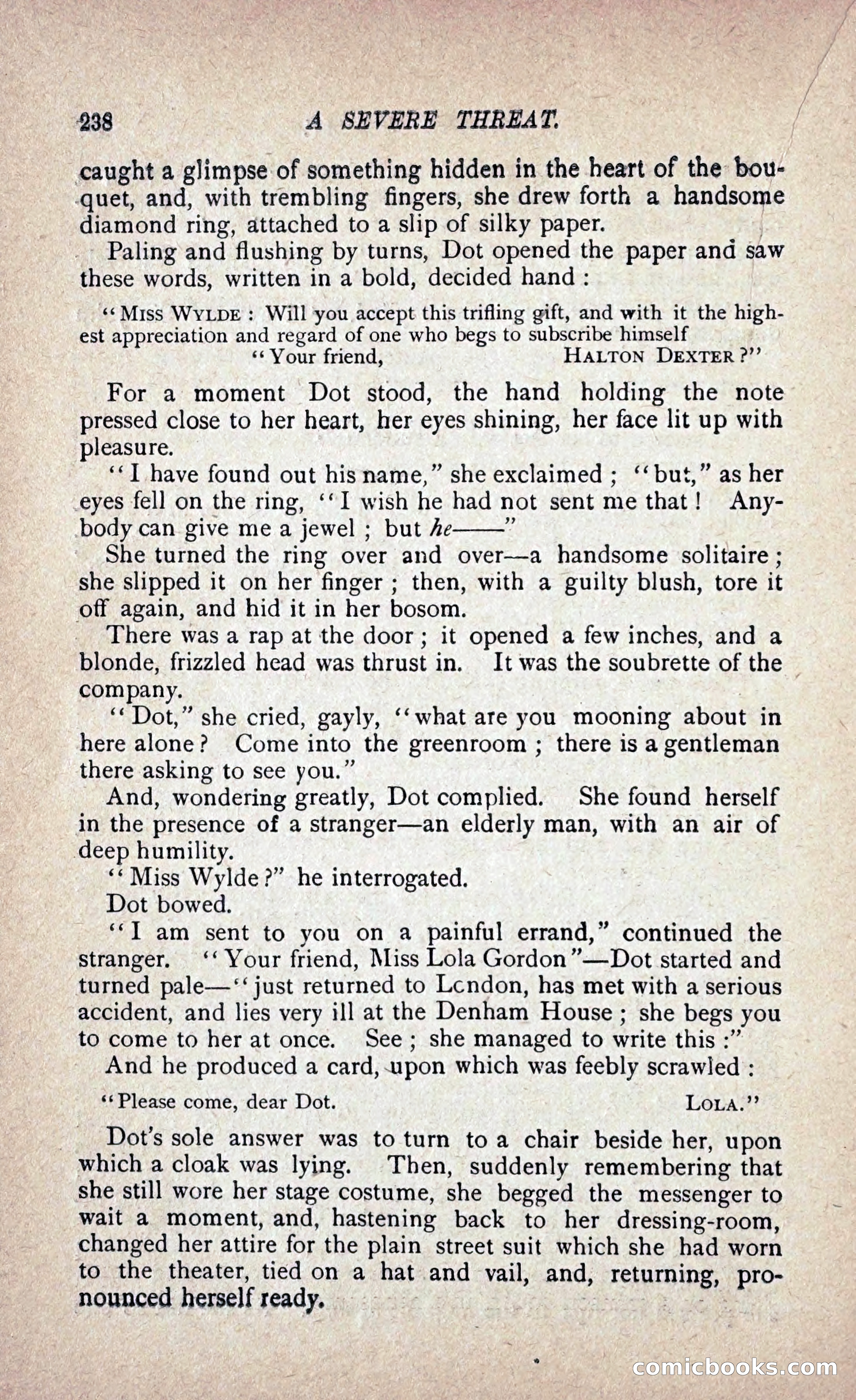 Bonny Jean, and A Severe Threat — page 245 of 267