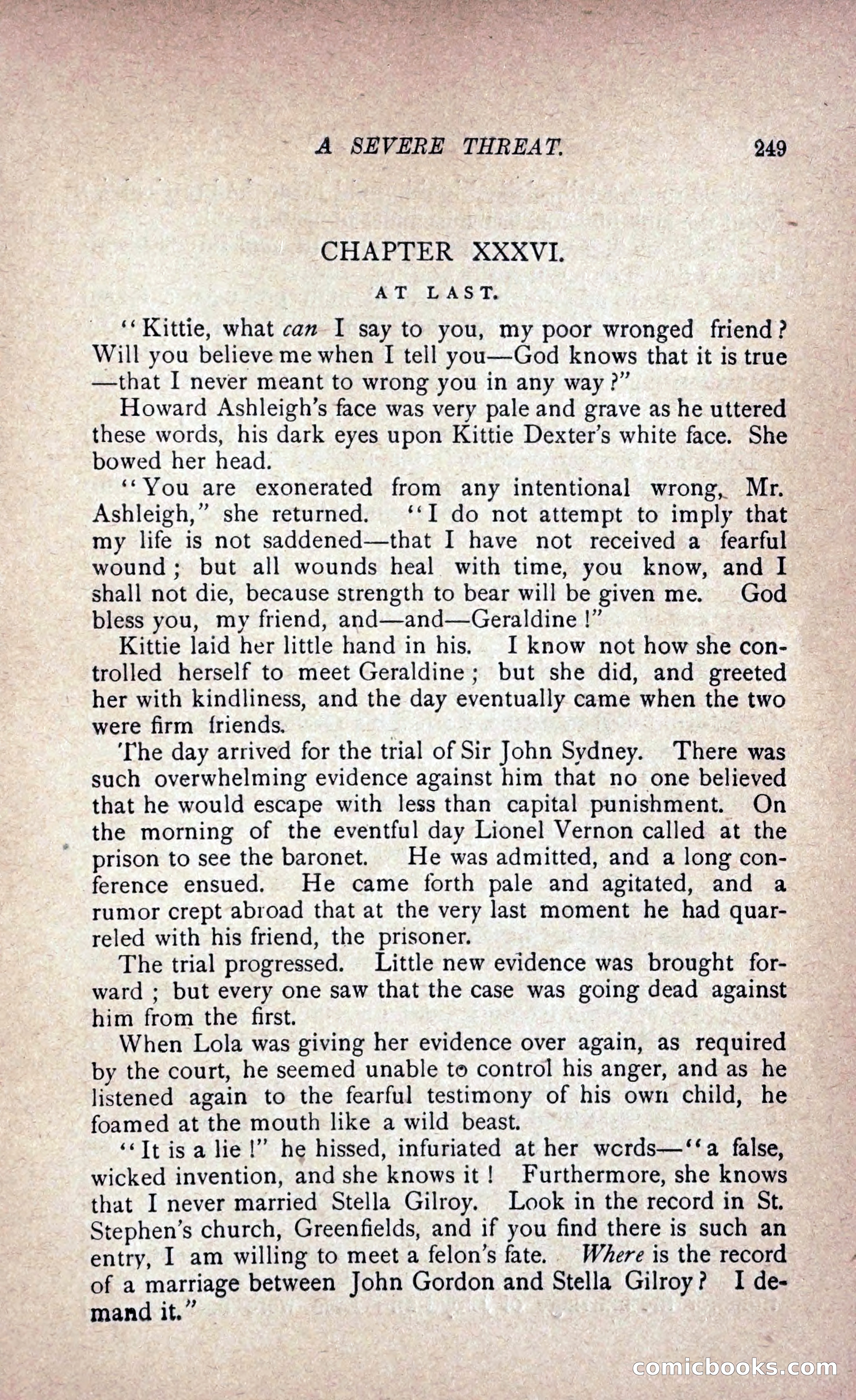 Bonny Jean, and A Severe Threat — page 256 of 267