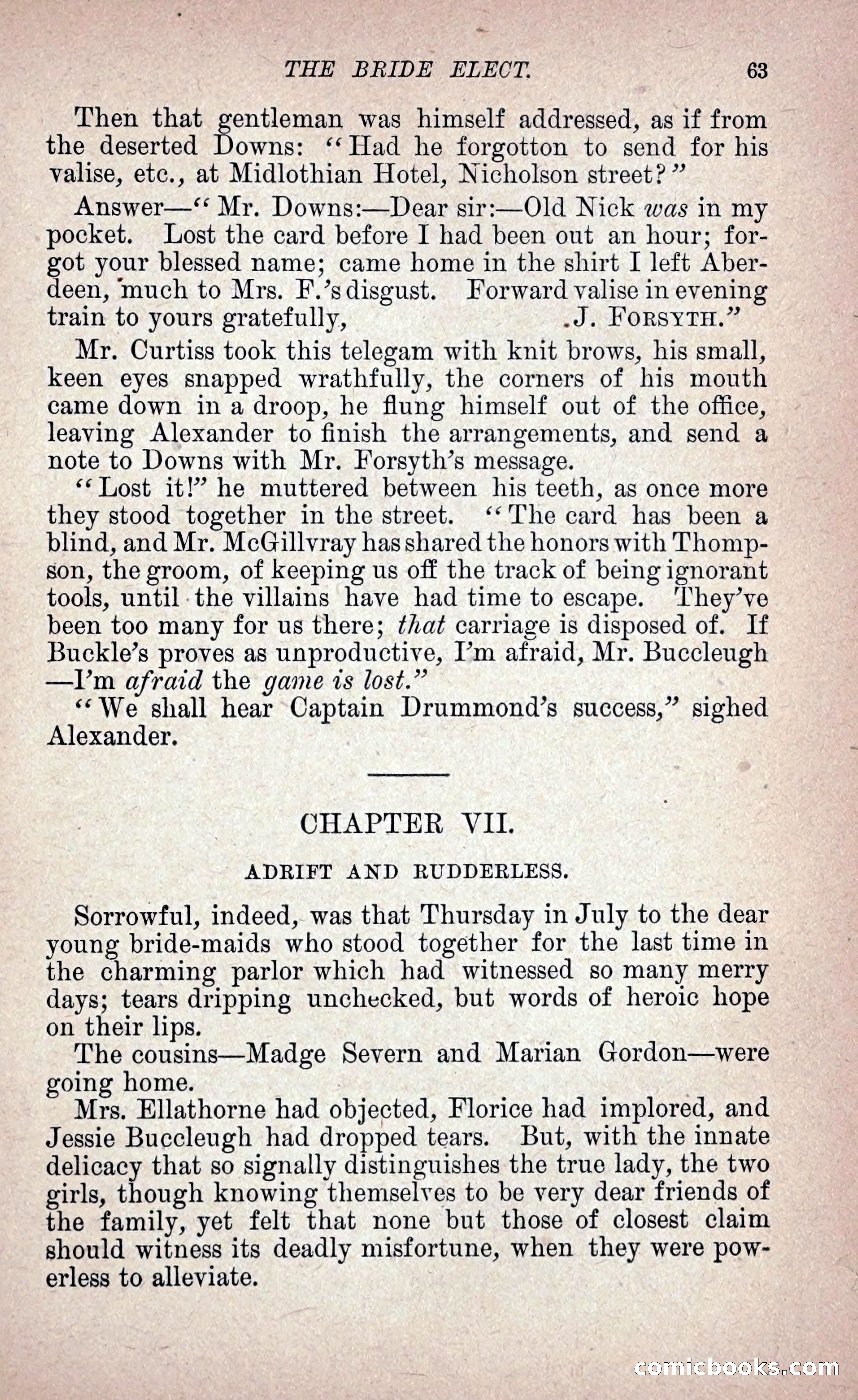 The Bride Elect: or, The Doom of the Double Roses — page 72 of 272