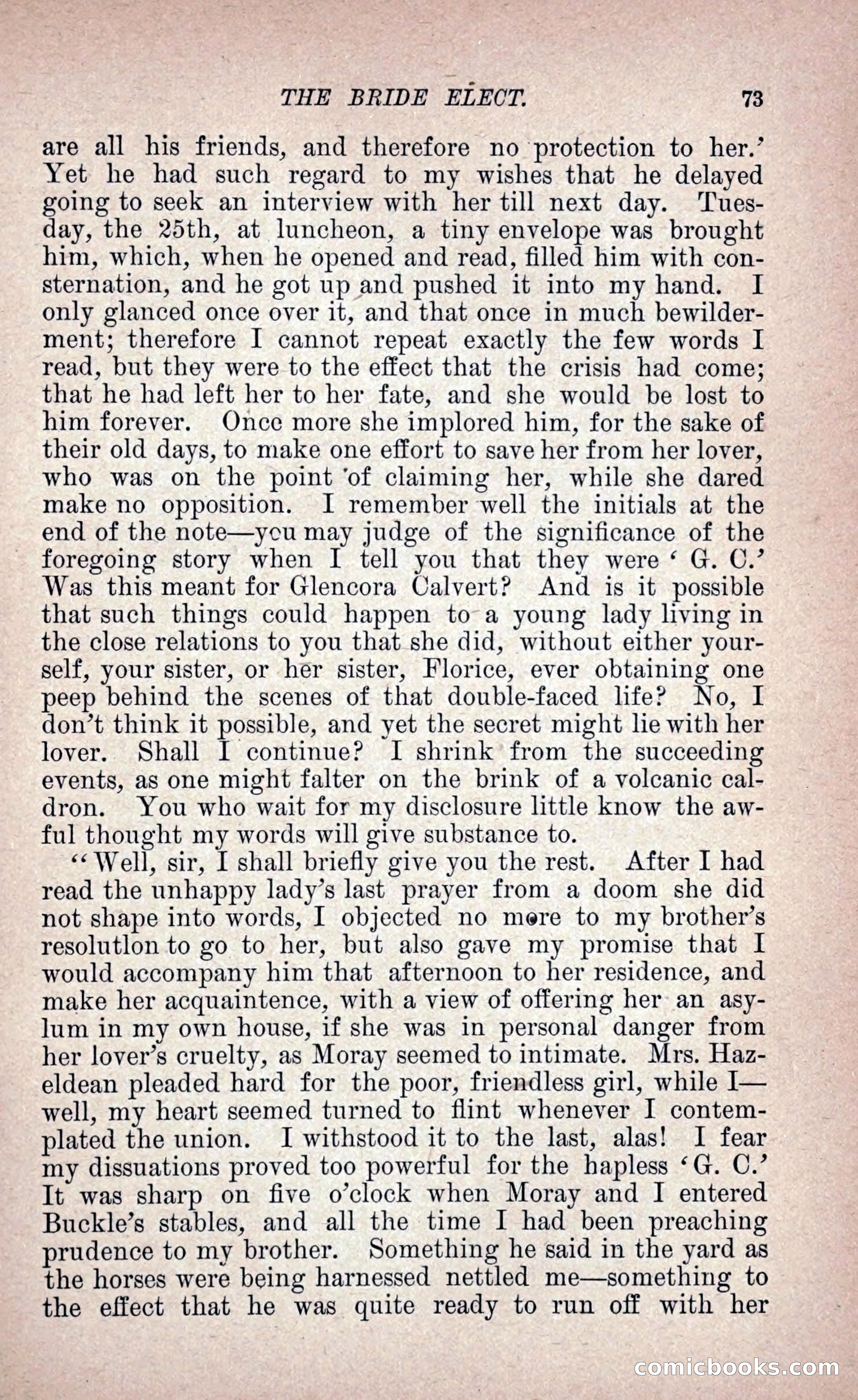 The Bride Elect: or, The Doom of the Double Roses — page 82 of 272