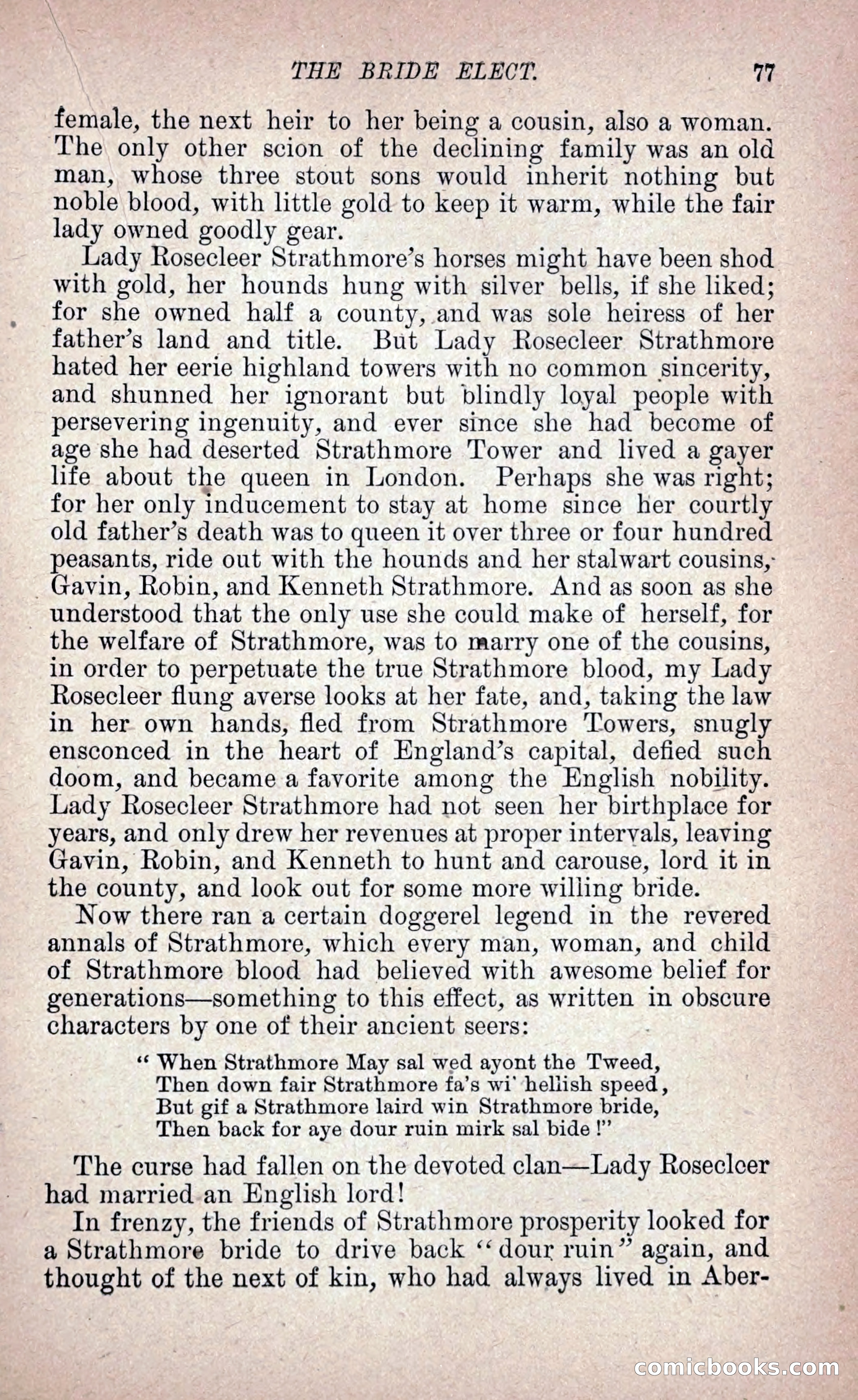 The Bride Elect: or, The Doom of the Double Roses — page 86 of 272