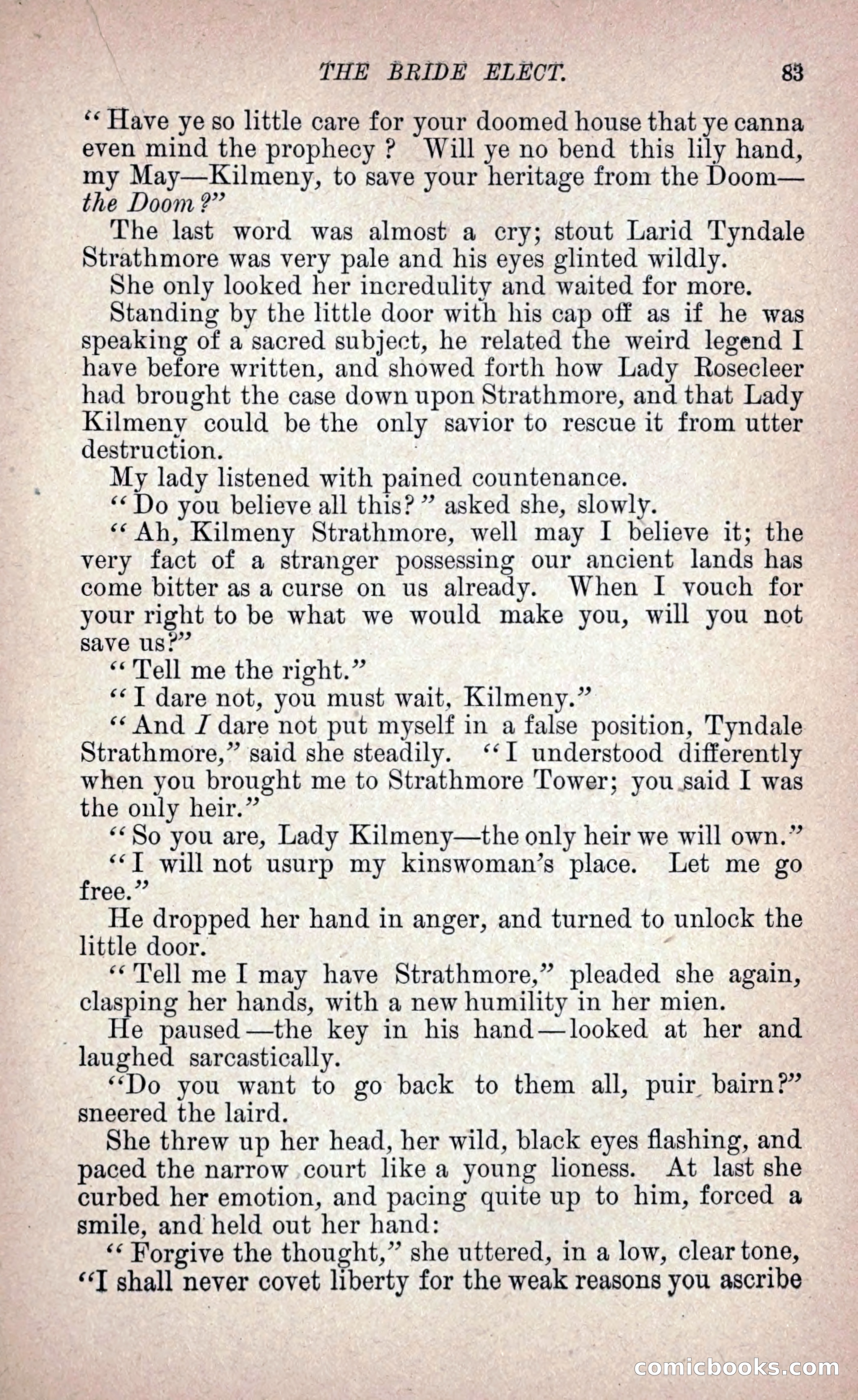 The Bride Elect: or, The Doom of the Double Roses — page 92 of 272
