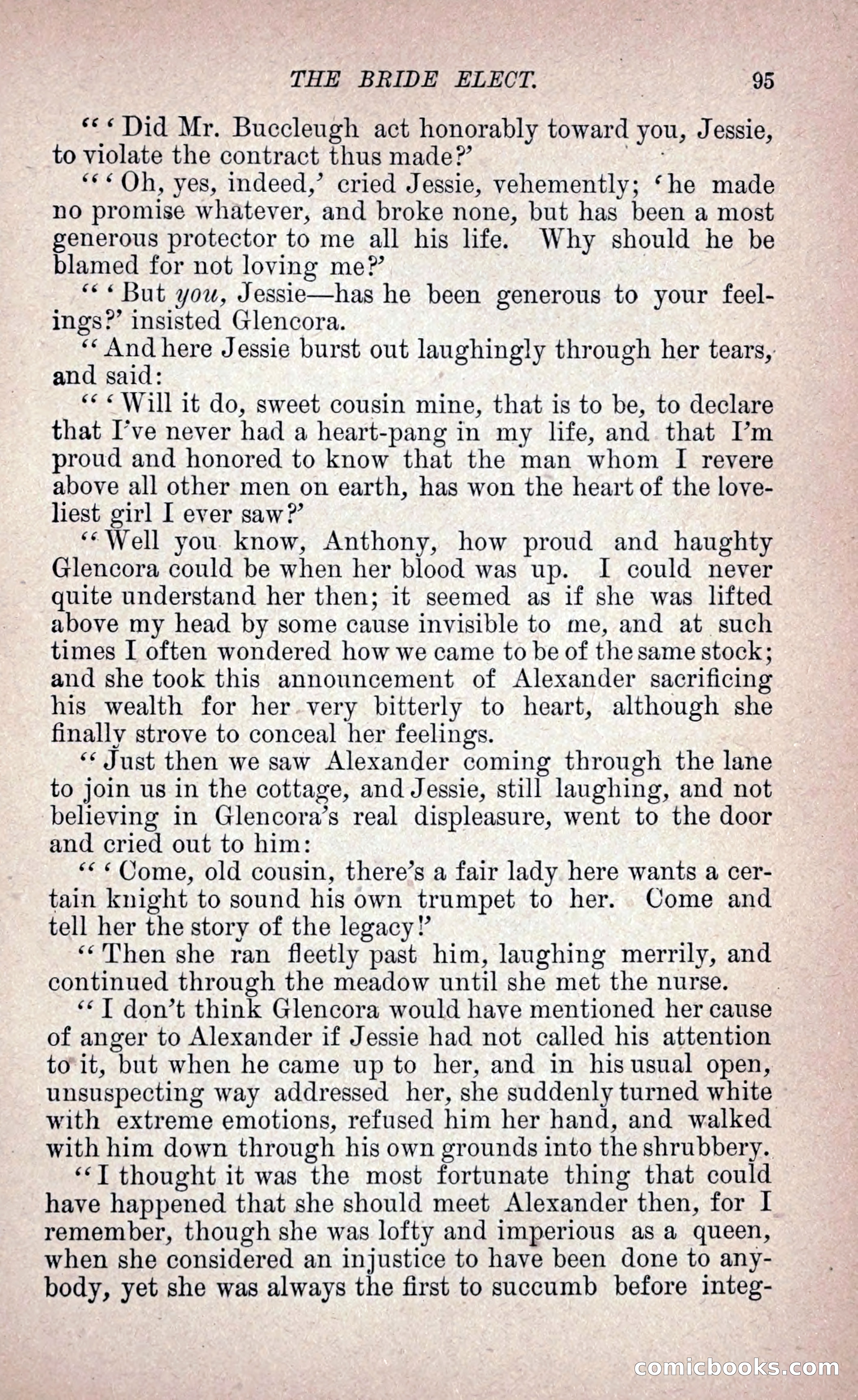 The Bride Elect: or, The Doom of the Double Roses — page 104 of 272