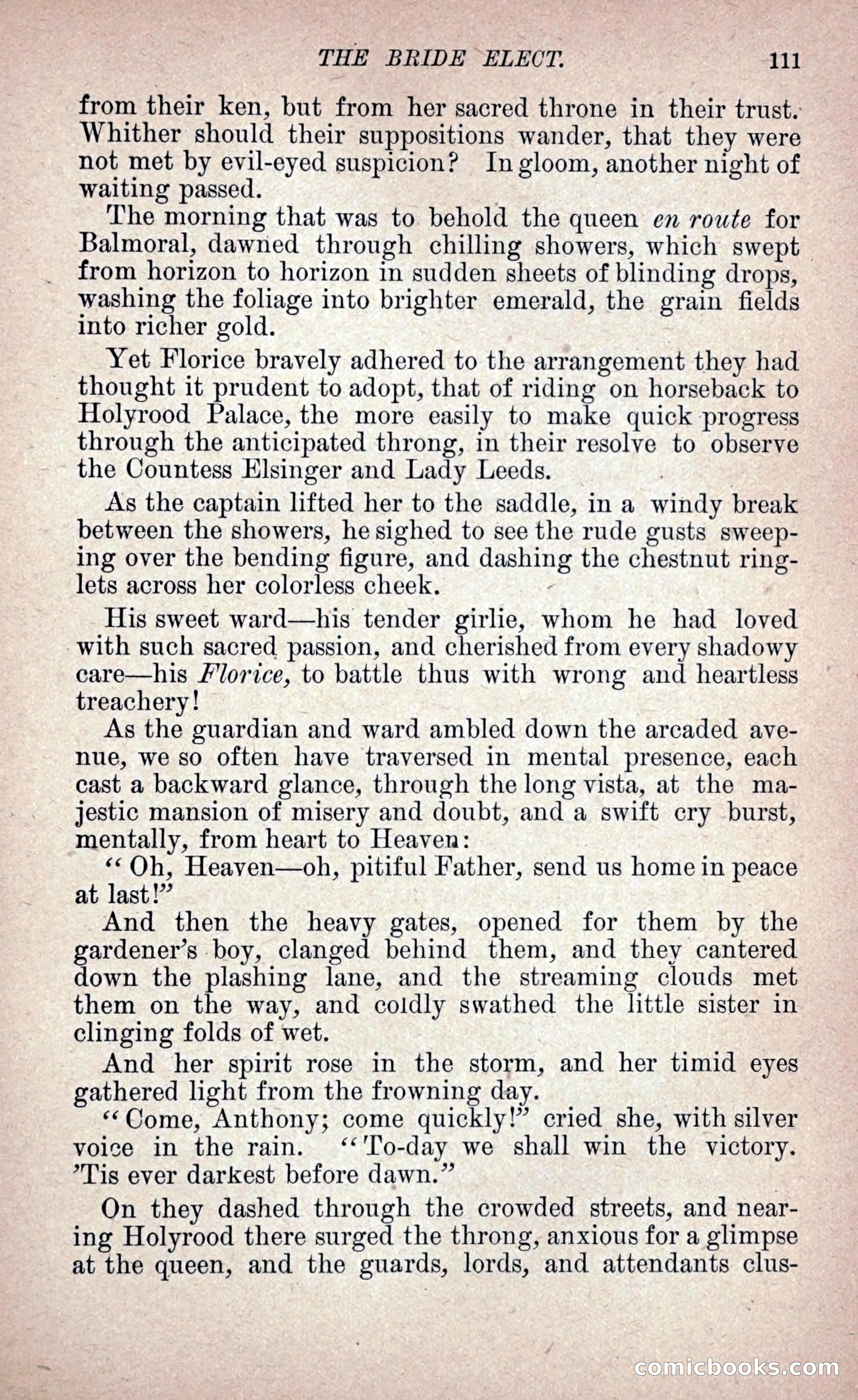The Bride Elect: or, The Doom of the Double Roses — page 120 of 272