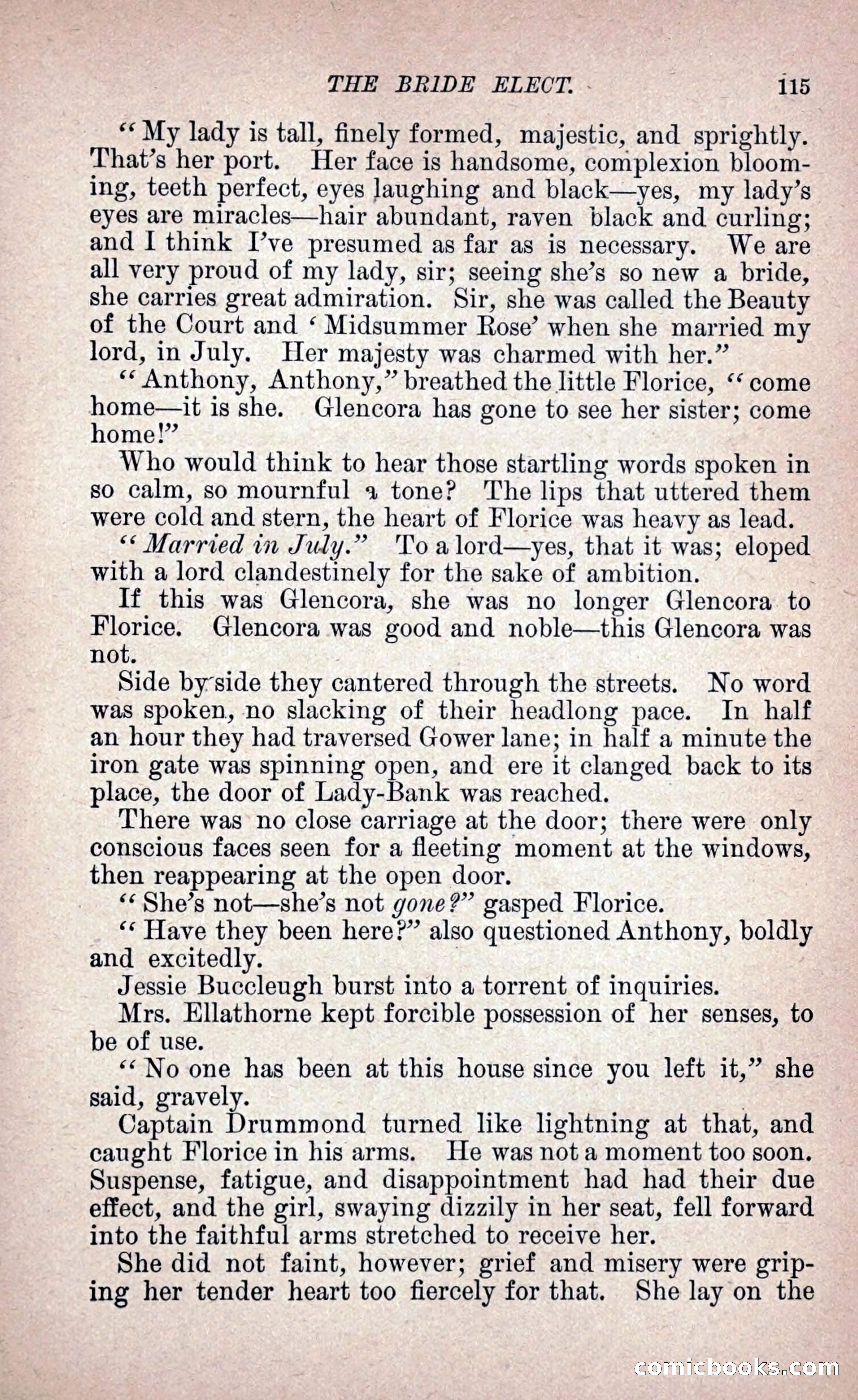 The Bride Elect: or, The Doom of the Double Roses — page 124 of 272
