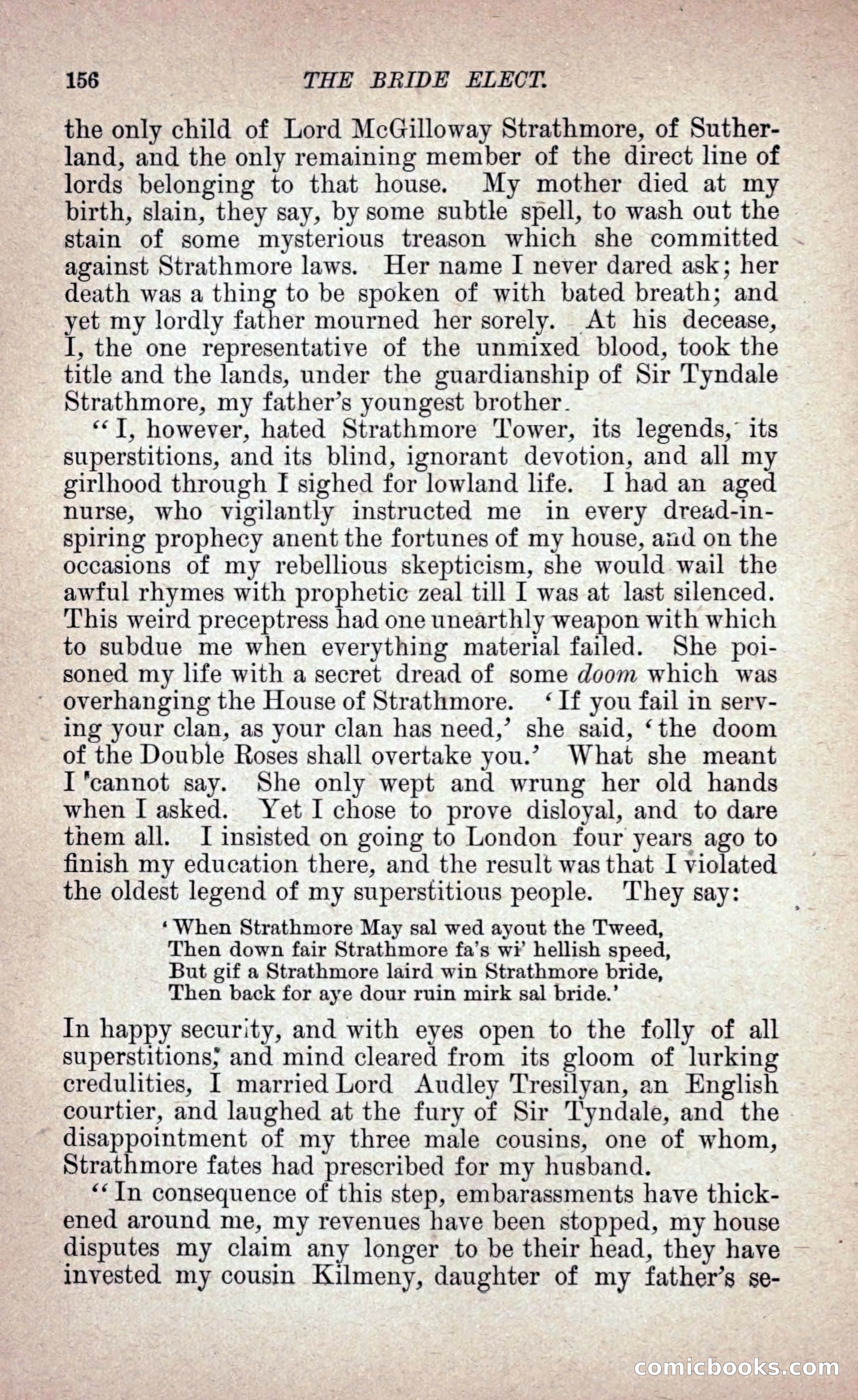 The Bride Elect: or, The Doom of the Double Roses — page 165 of 272