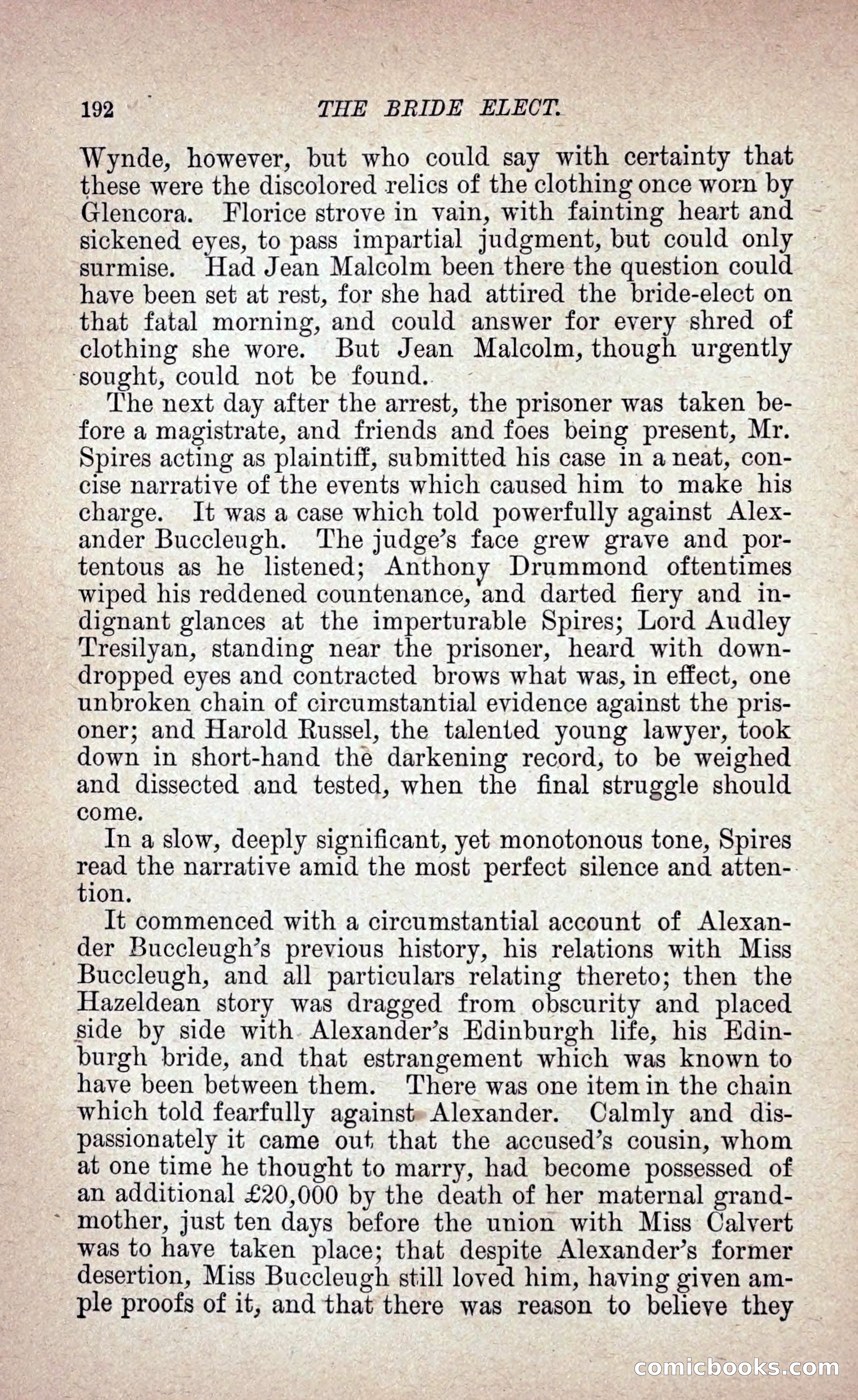 The Bride Elect: or, The Doom of the Double Roses — page 201 of 272