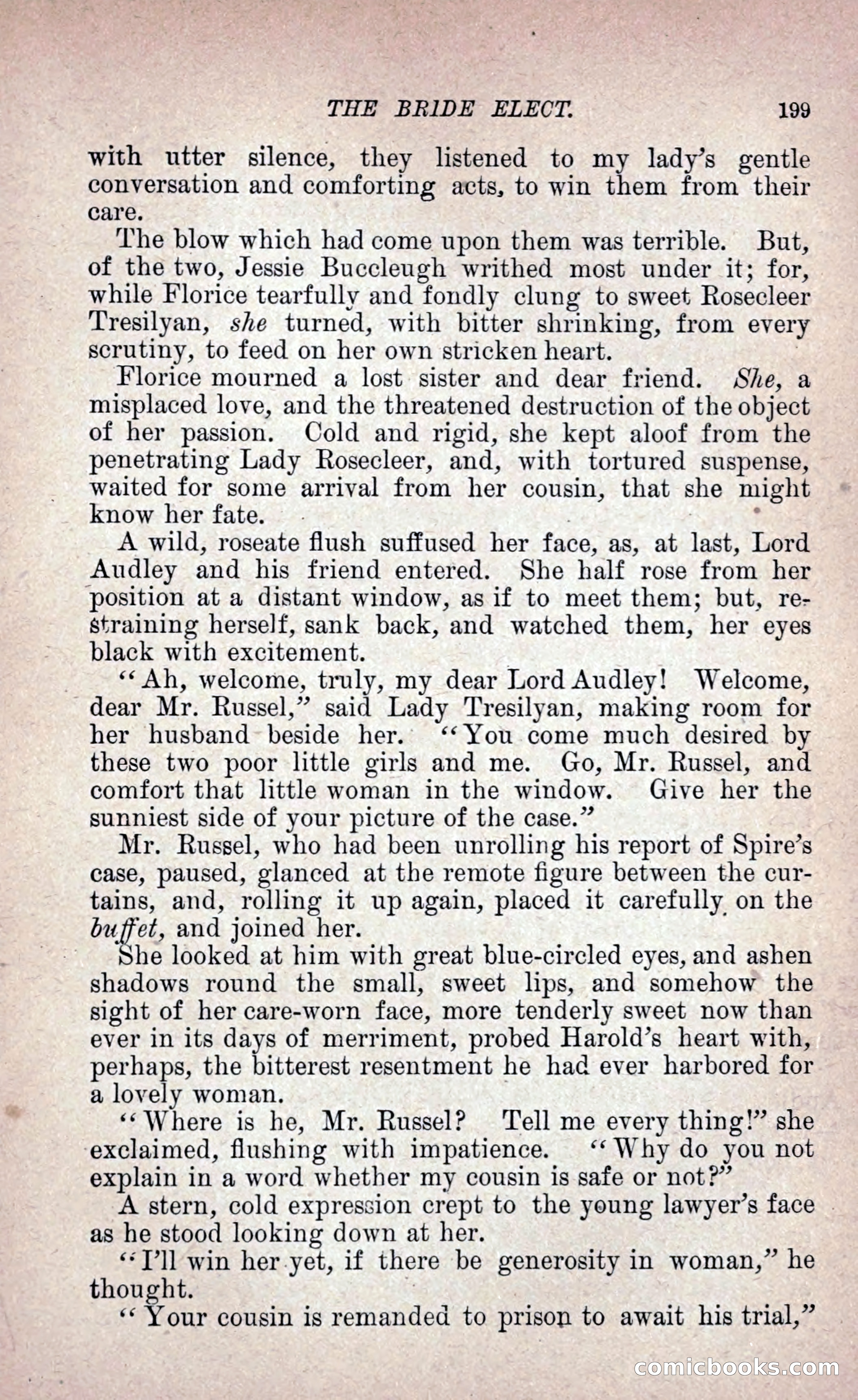 The Bride Elect: or, The Doom of the Double Roses — page 208 of 272