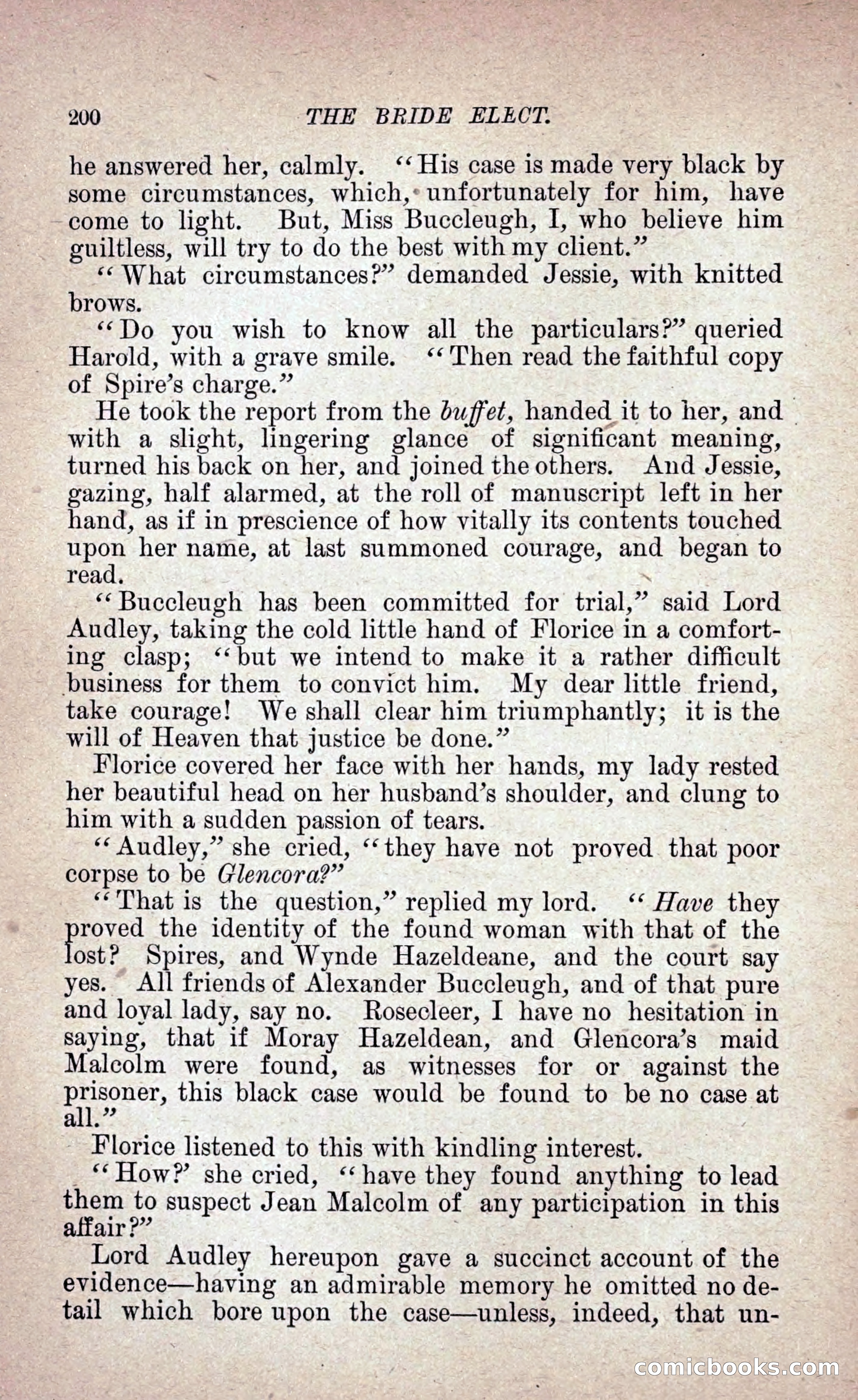 The Bride Elect: or, The Doom of the Double Roses — page 209 of 272