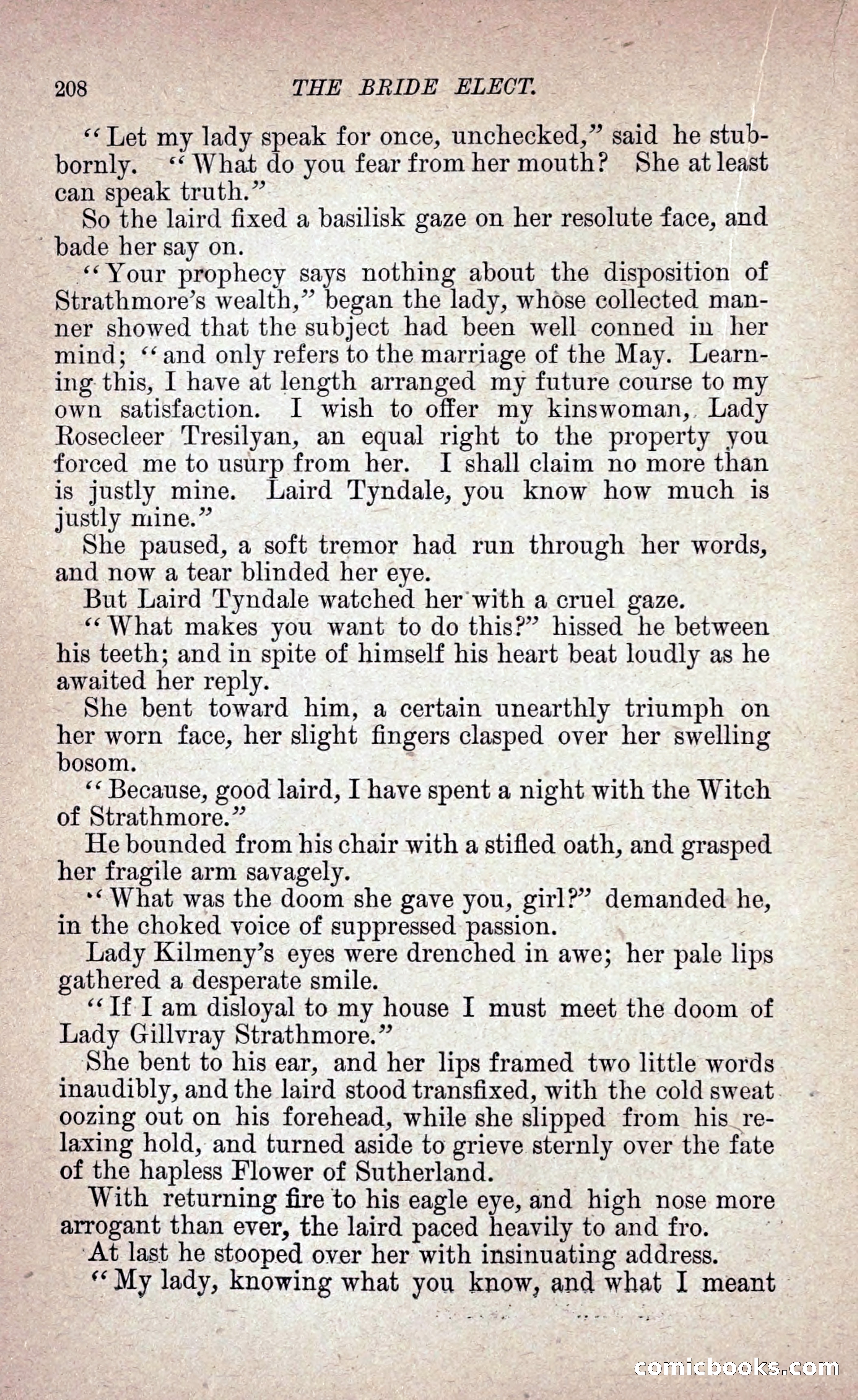 The Bride Elect: or, The Doom of the Double Roses — page 217 of 272