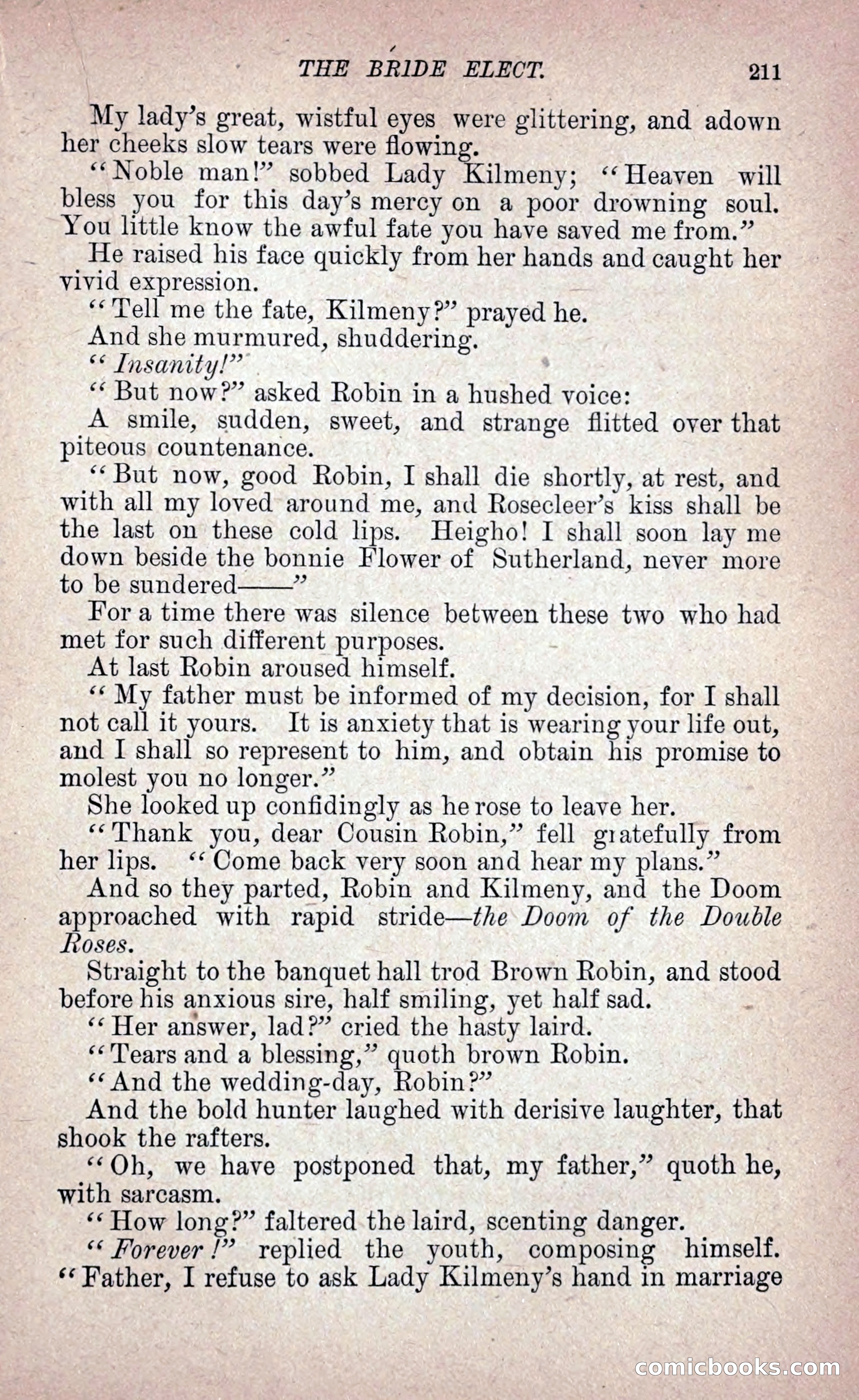 The Bride Elect: or, The Doom of the Double Roses — page 220 of 272
