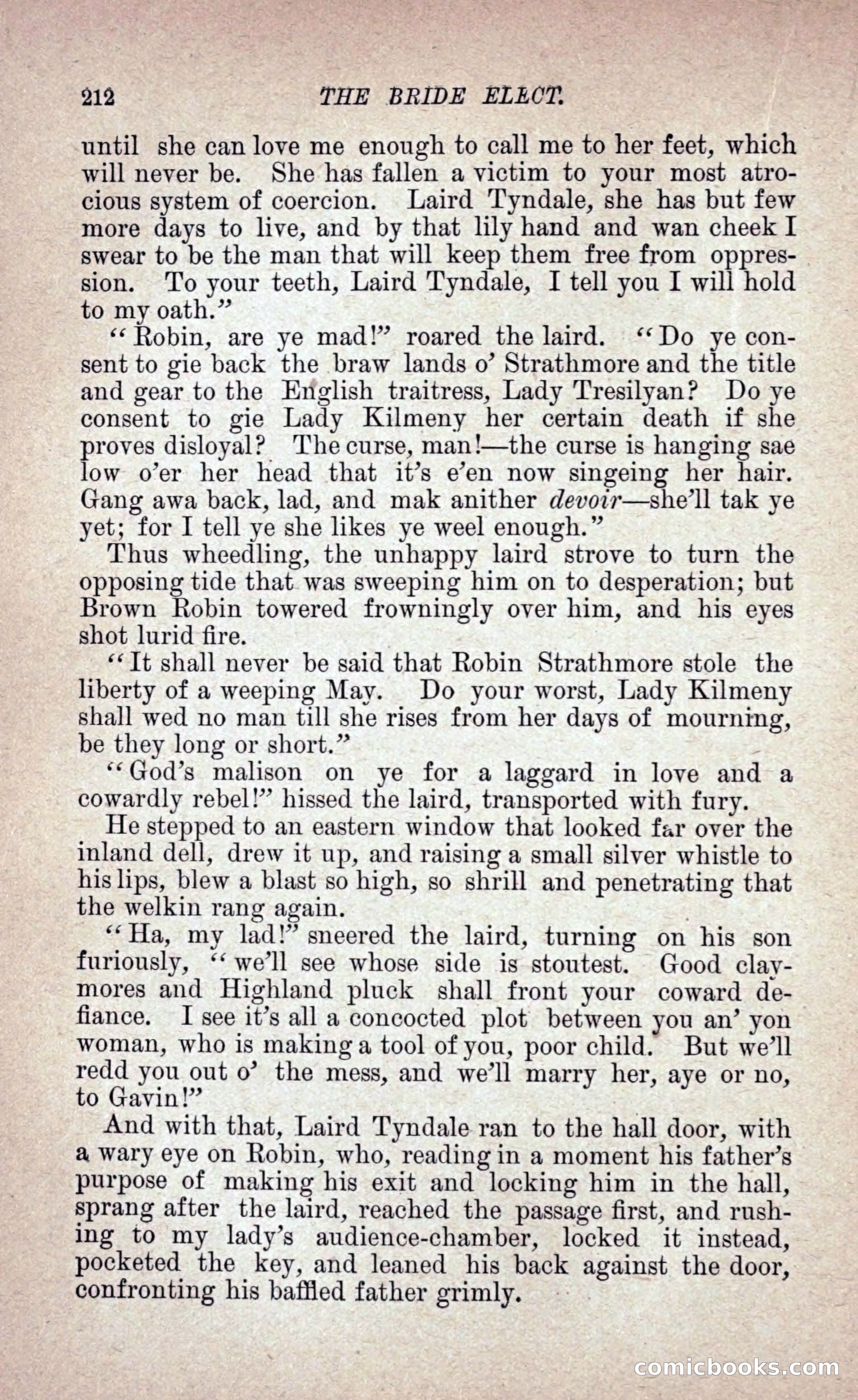 The Bride Elect: or, The Doom of the Double Roses — page 221 of 272