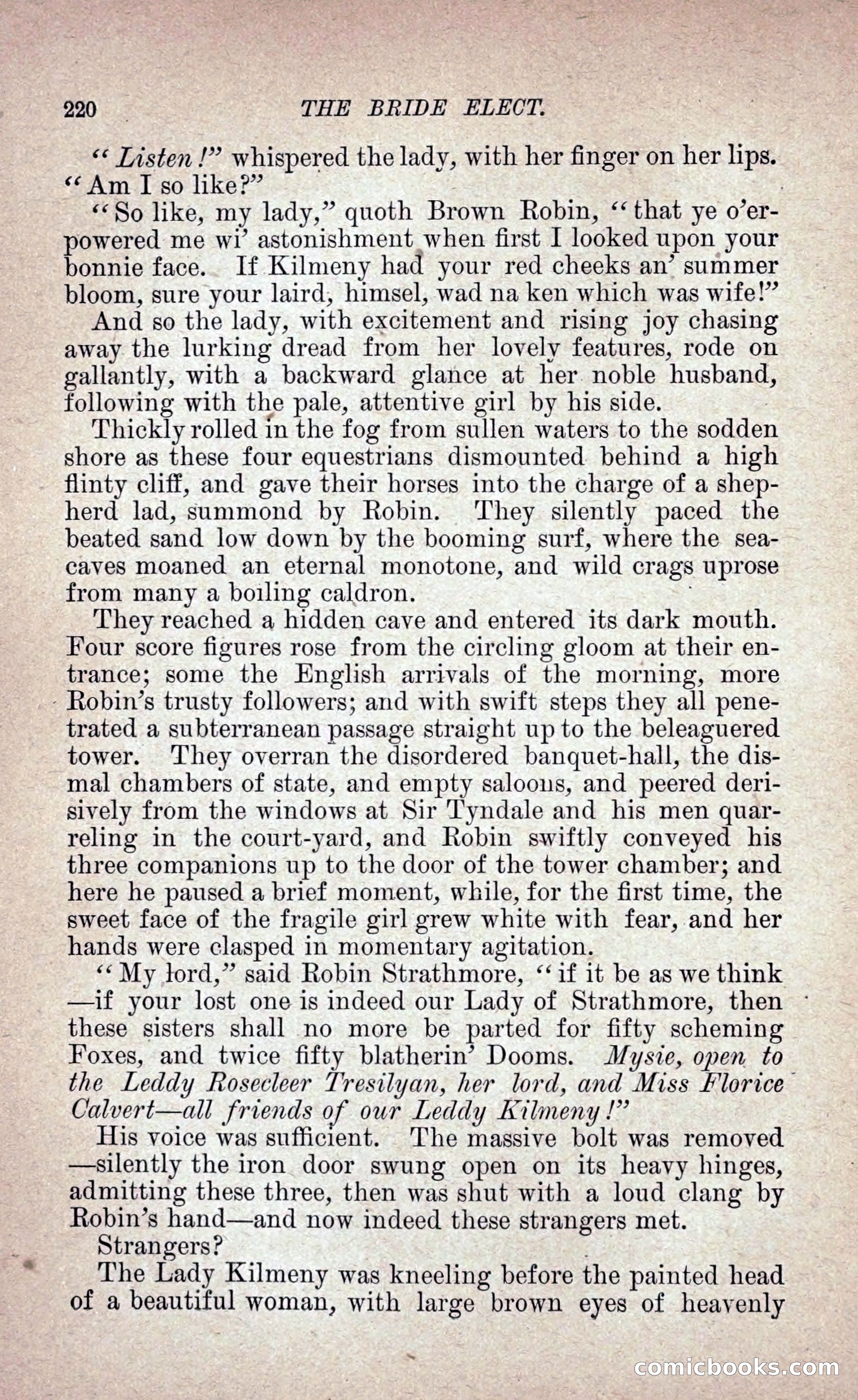 The Bride Elect: or, The Doom of the Double Roses — page 229 of 272