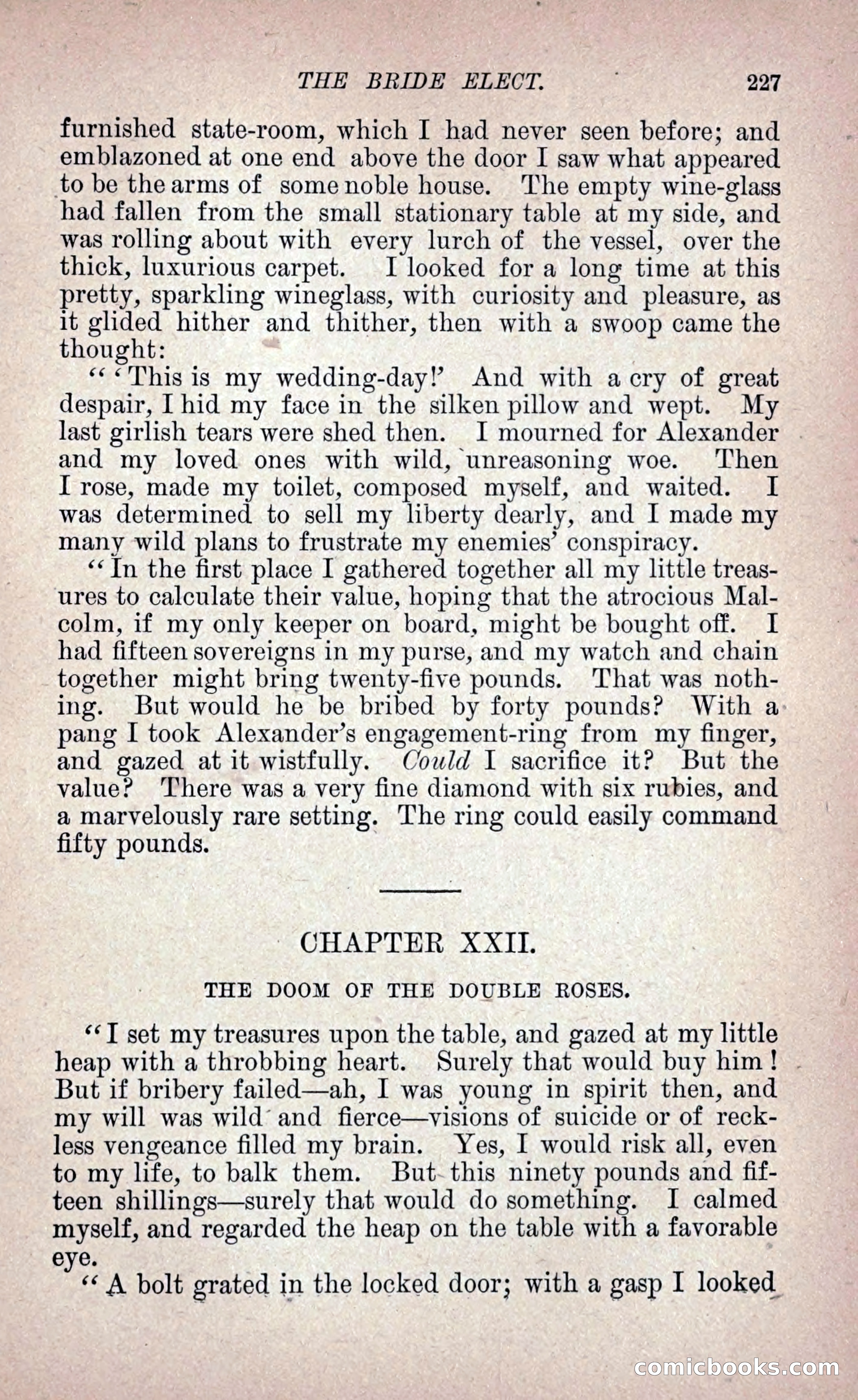 The Bride Elect: or, The Doom of the Double Roses — page 236 of 272