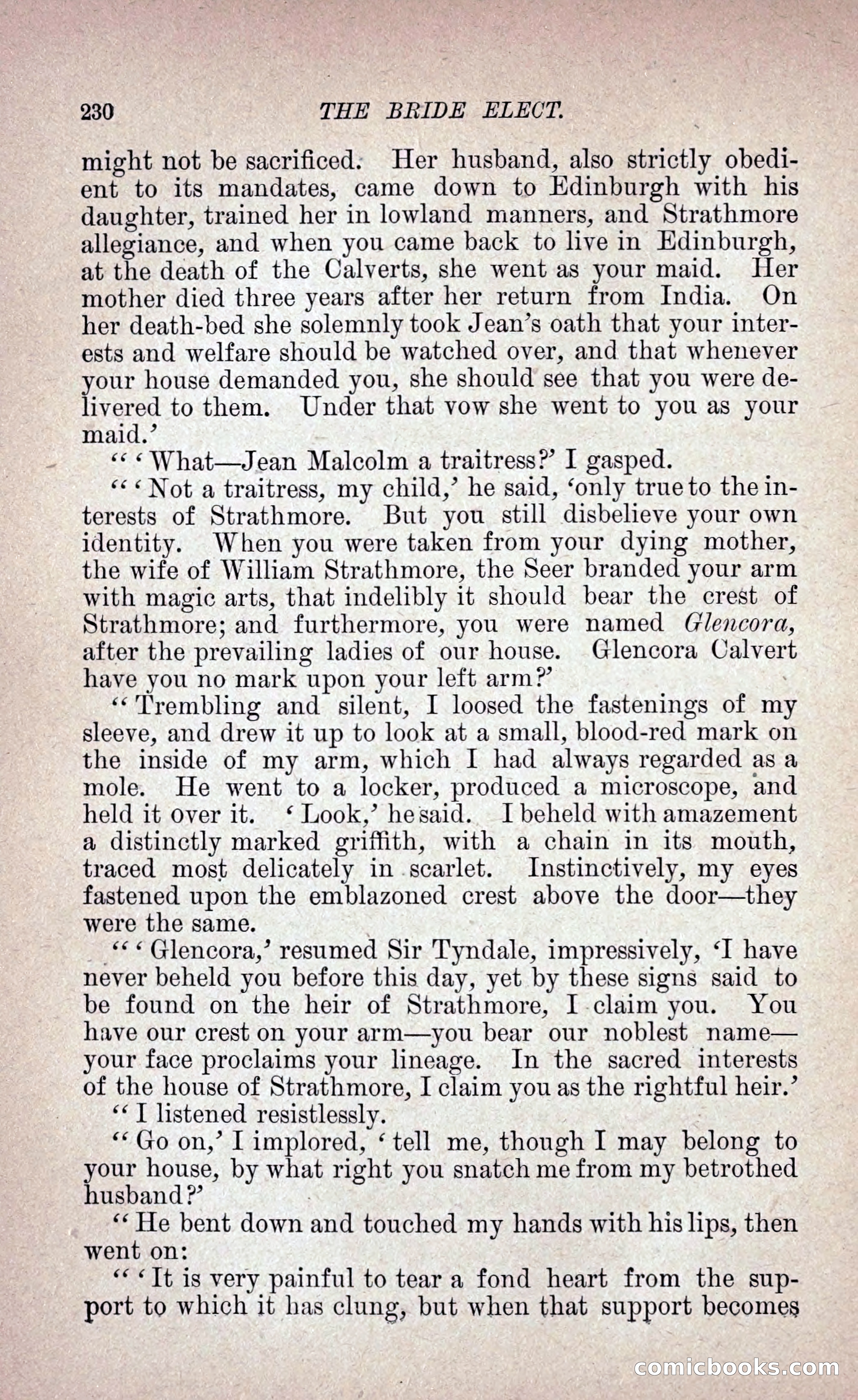 The Bride Elect: or, The Doom of the Double Roses — page 239 of 272