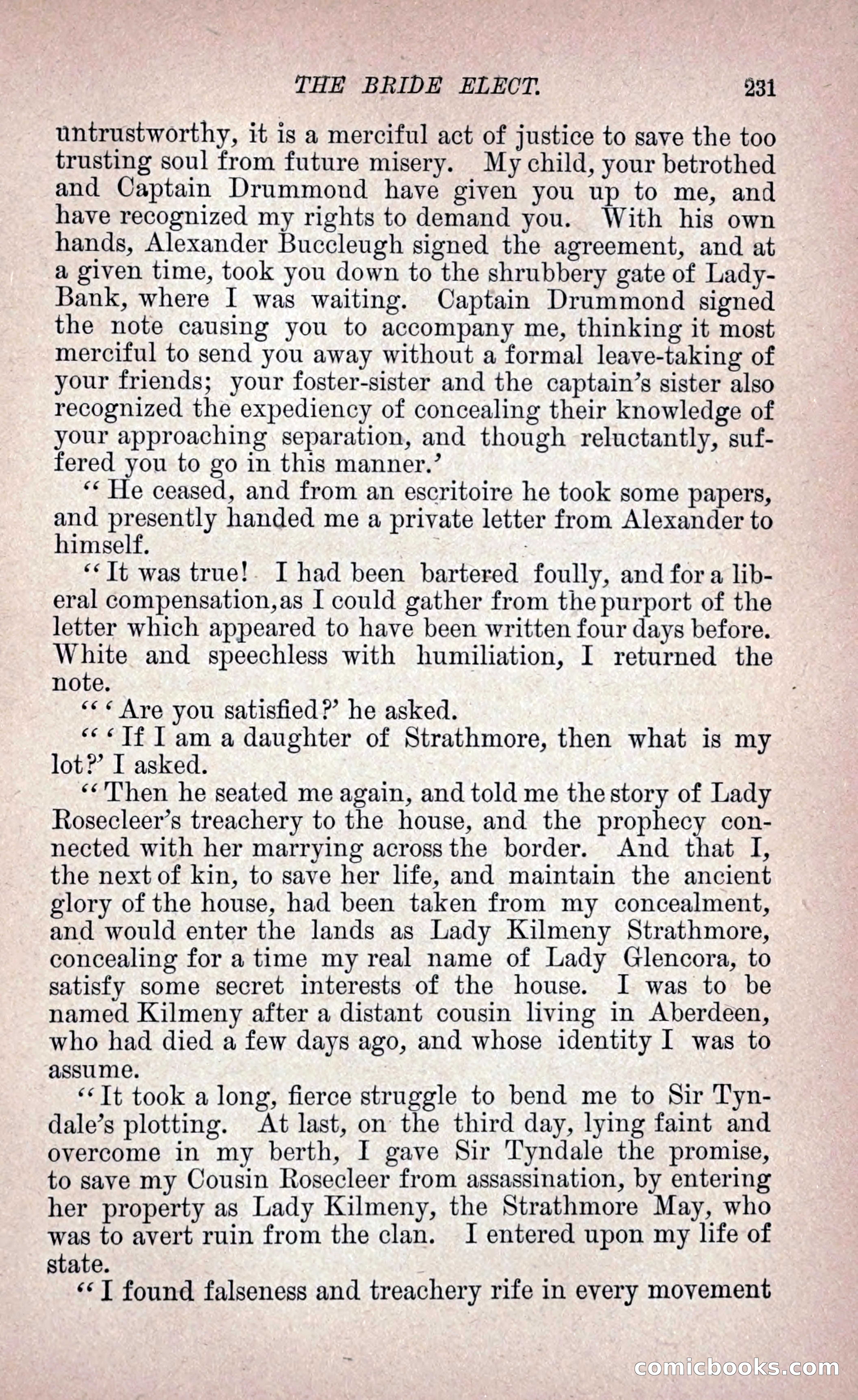 The Bride Elect: or, The Doom of the Double Roses — page 240 of 272