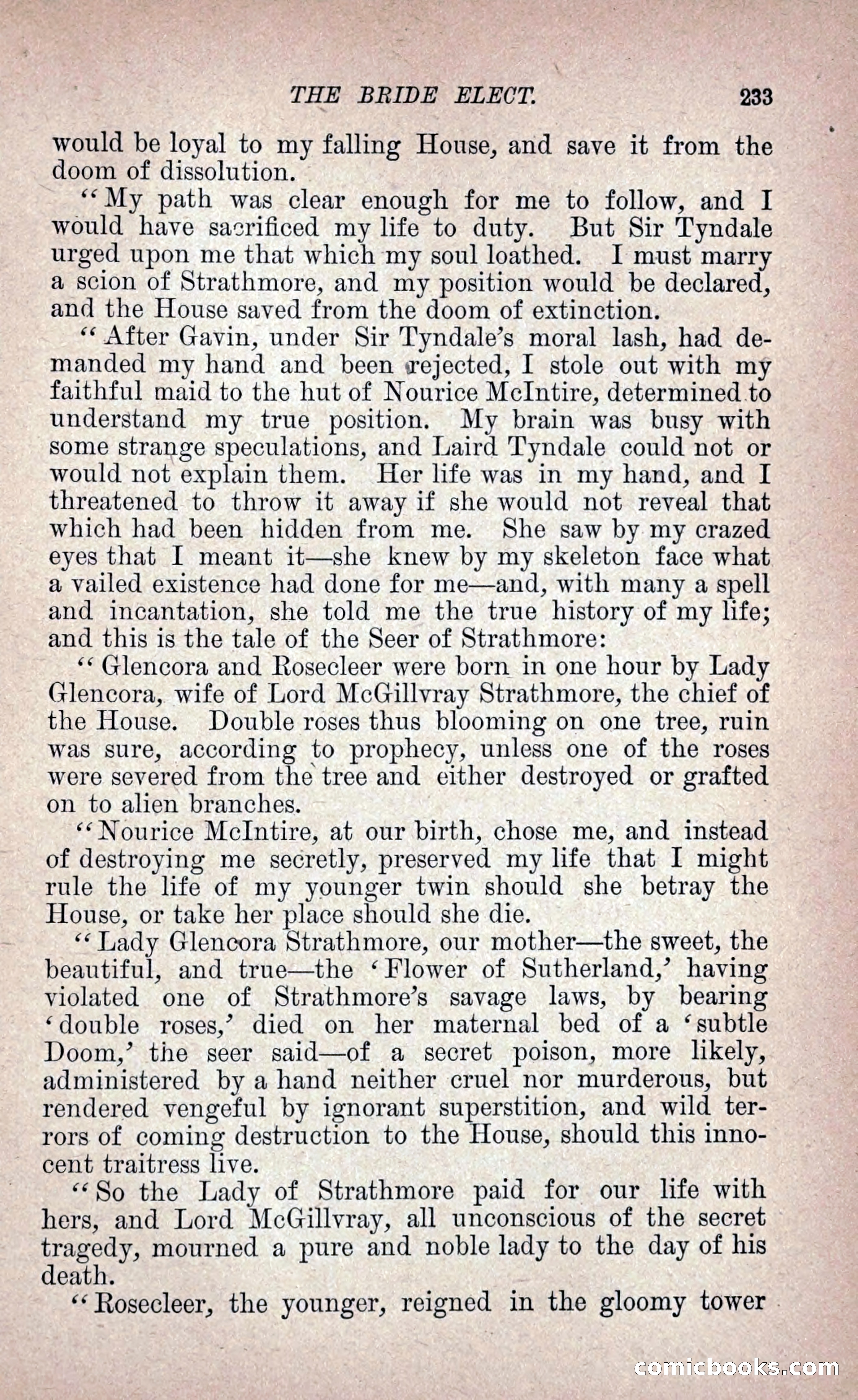 The Bride Elect: or, The Doom of the Double Roses — page 242 of 272
