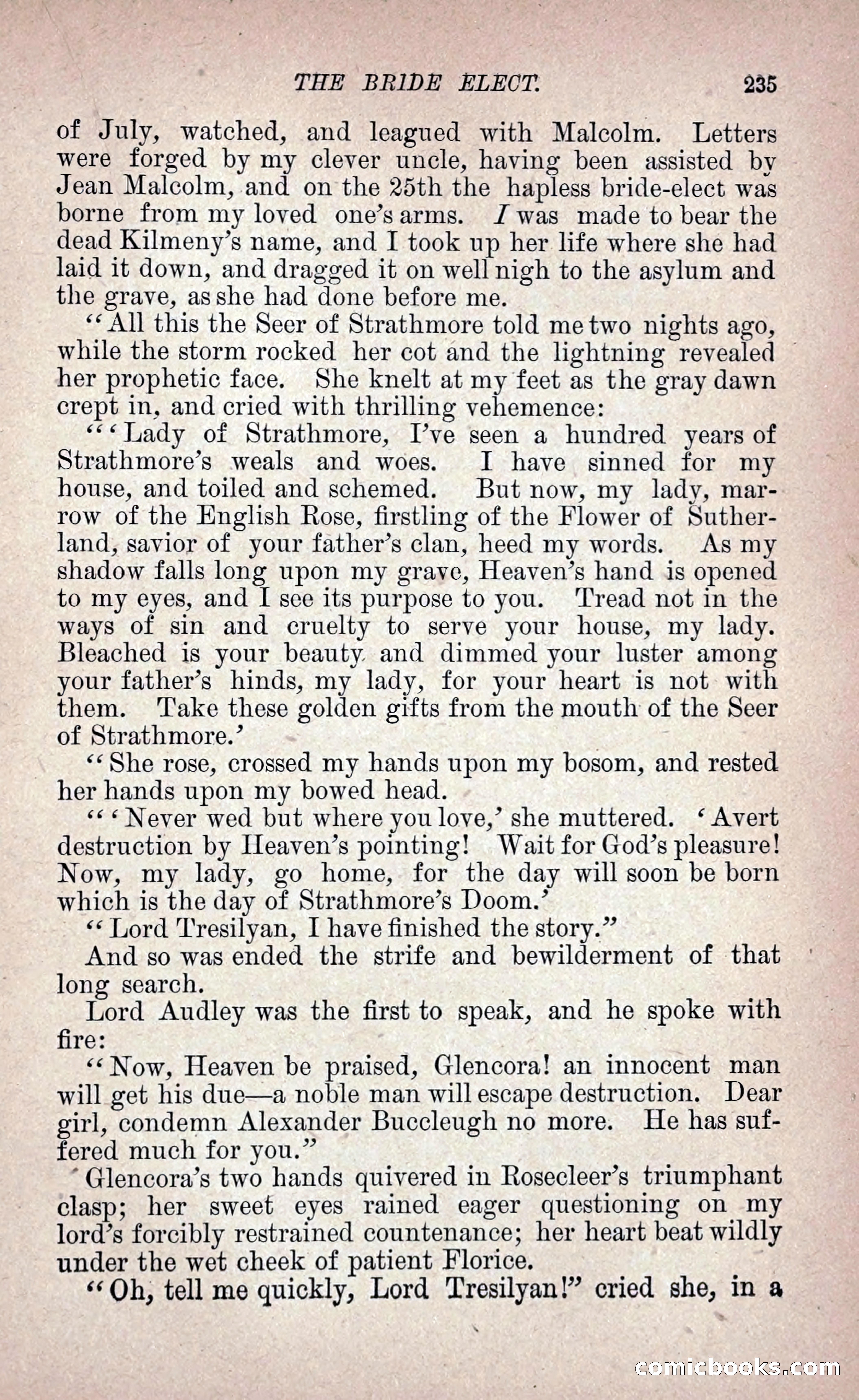 The Bride Elect: or, The Doom of the Double Roses — page 244 of 272