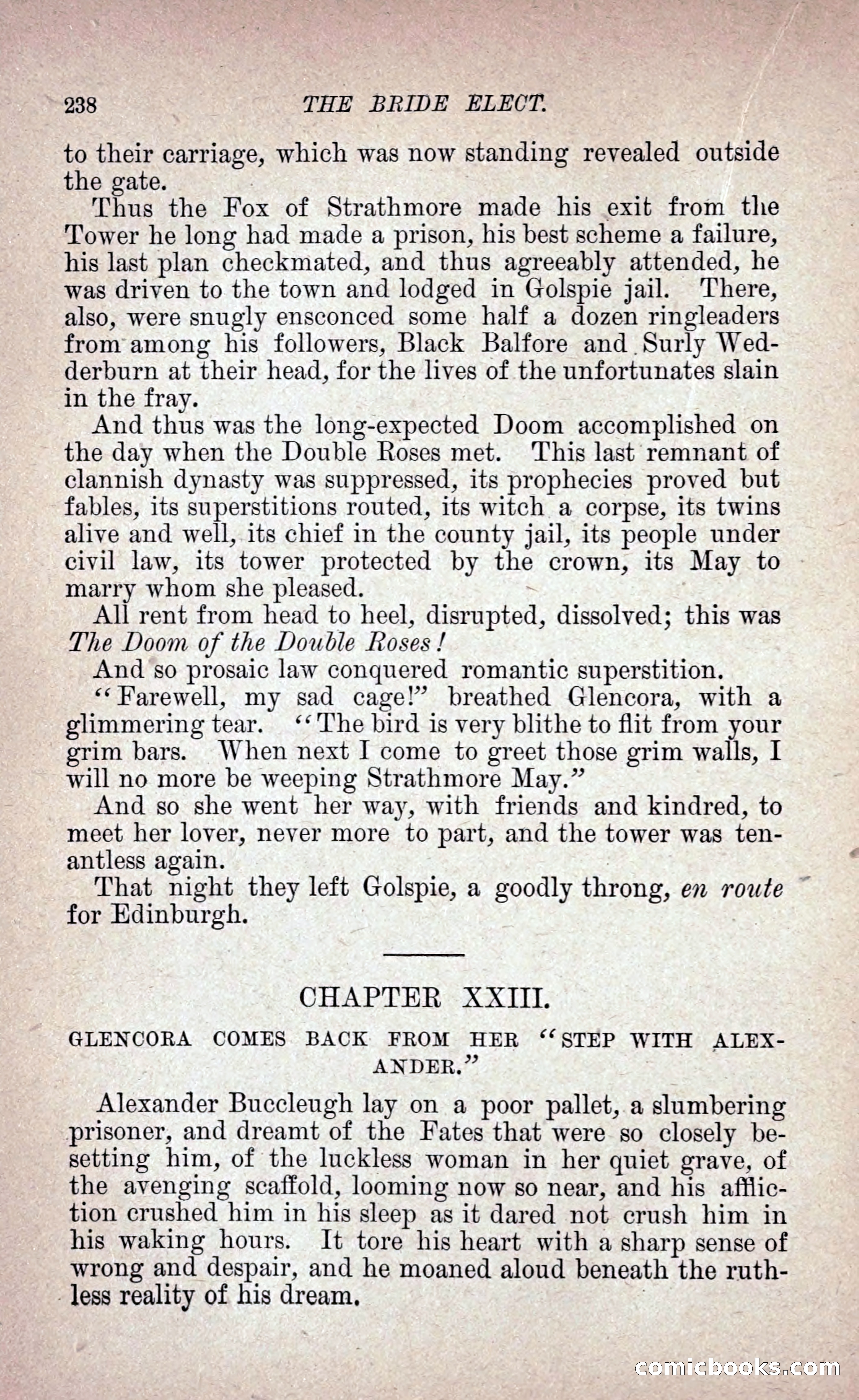The Bride Elect: or, The Doom of the Double Roses — page 247 of 272