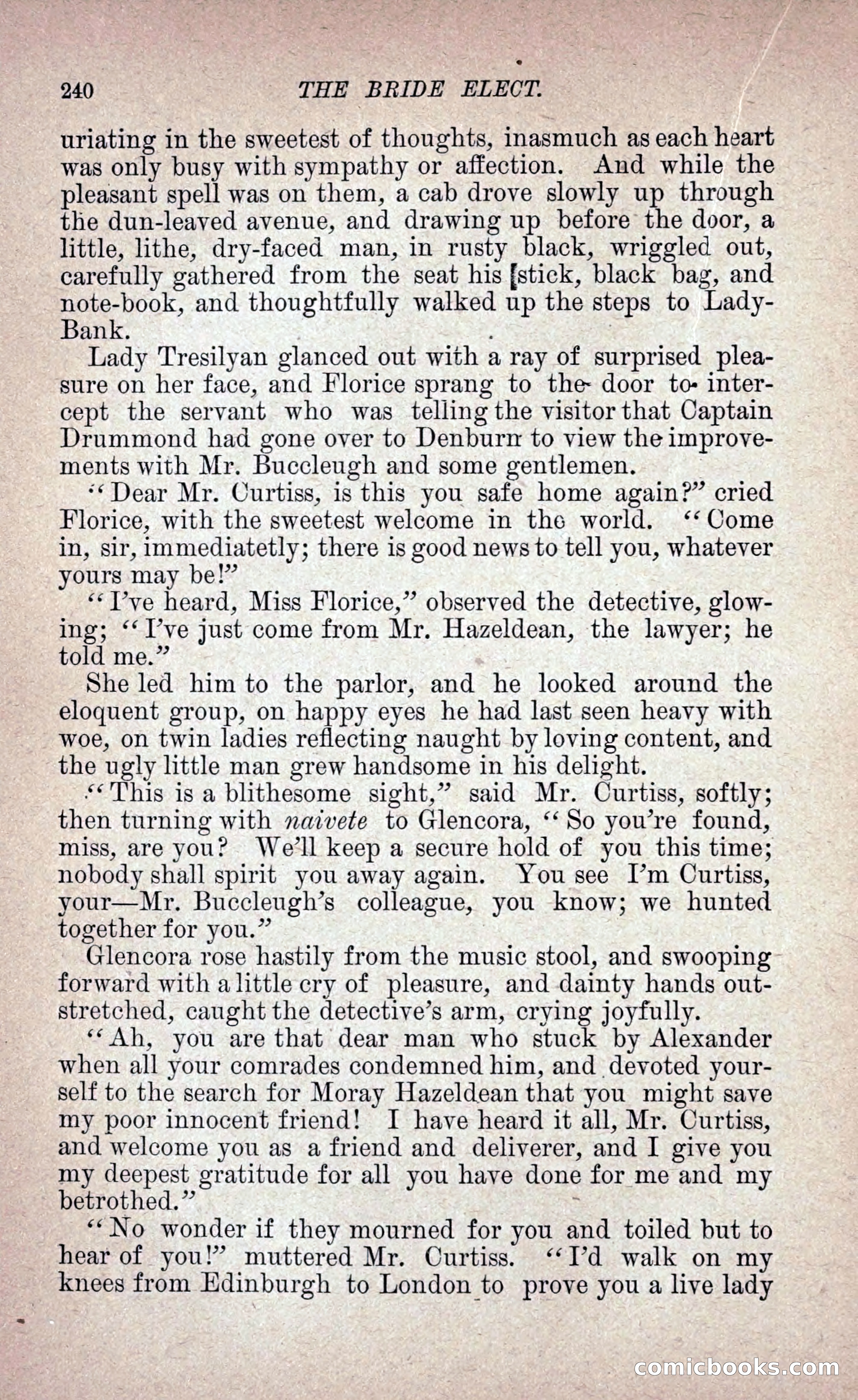 The Bride Elect: or, The Doom of the Double Roses — page 249 of 272