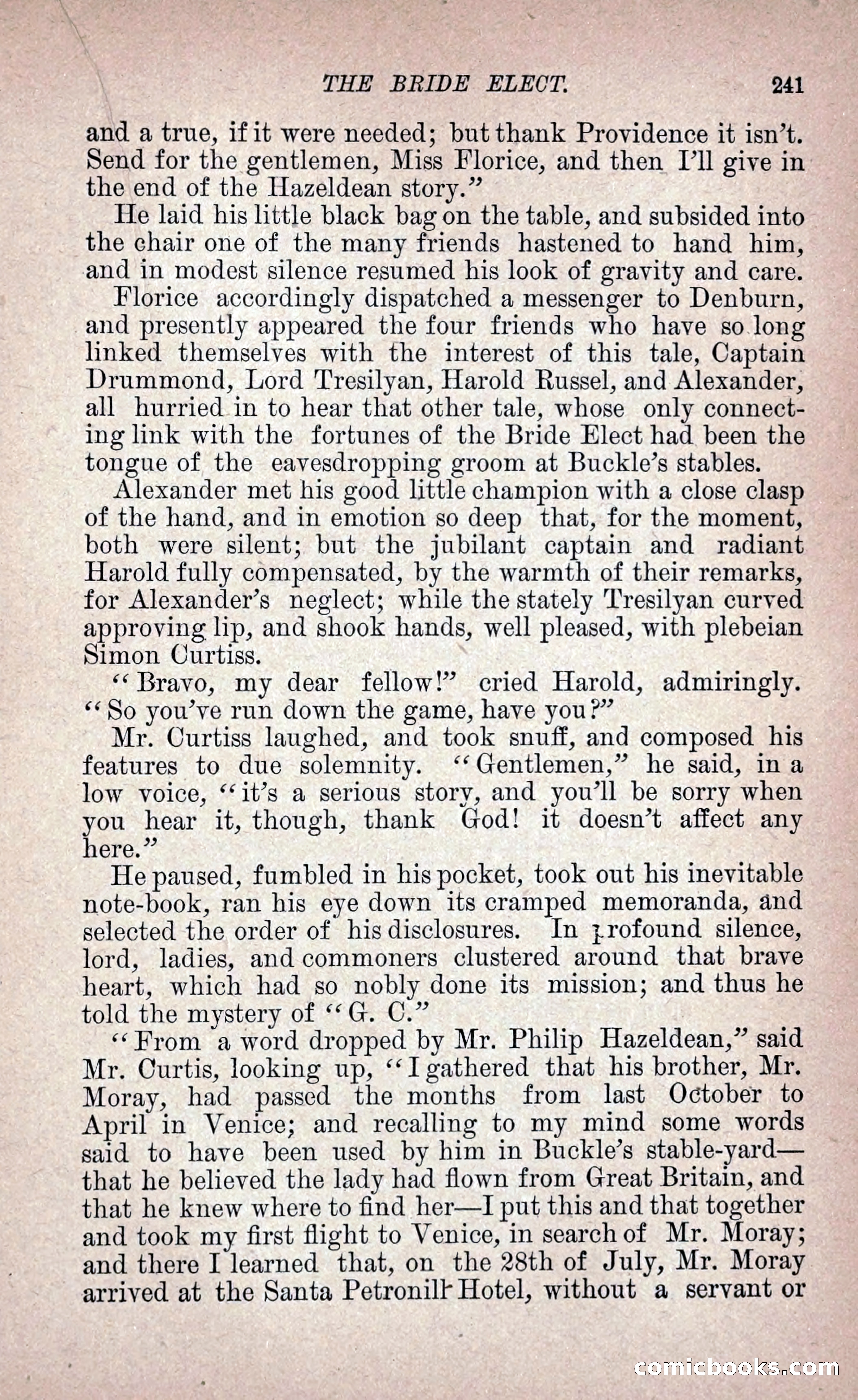The Bride Elect: or, The Doom of the Double Roses — page 250 of 272