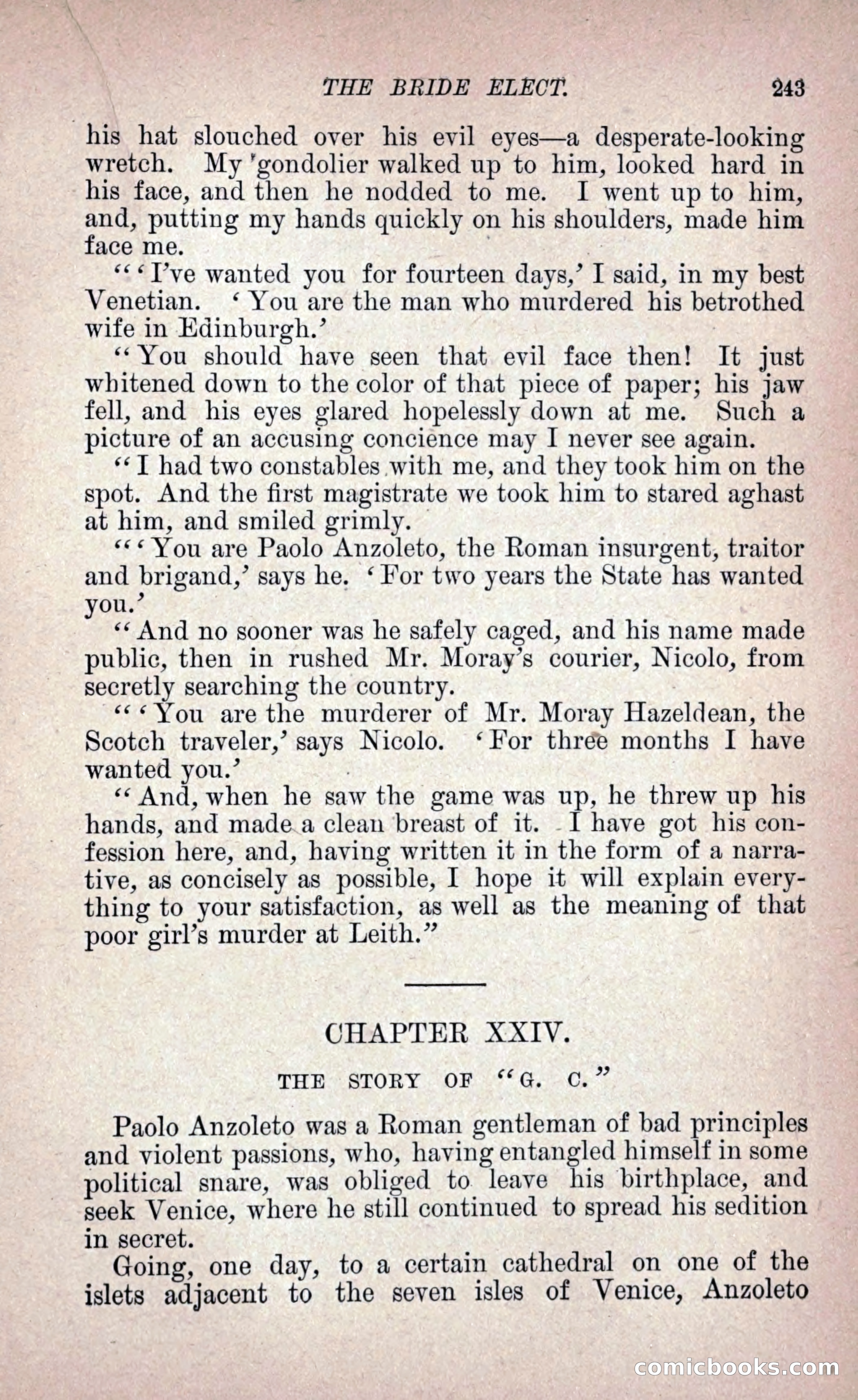 The Bride Elect: or, The Doom of the Double Roses — page 252 of 272