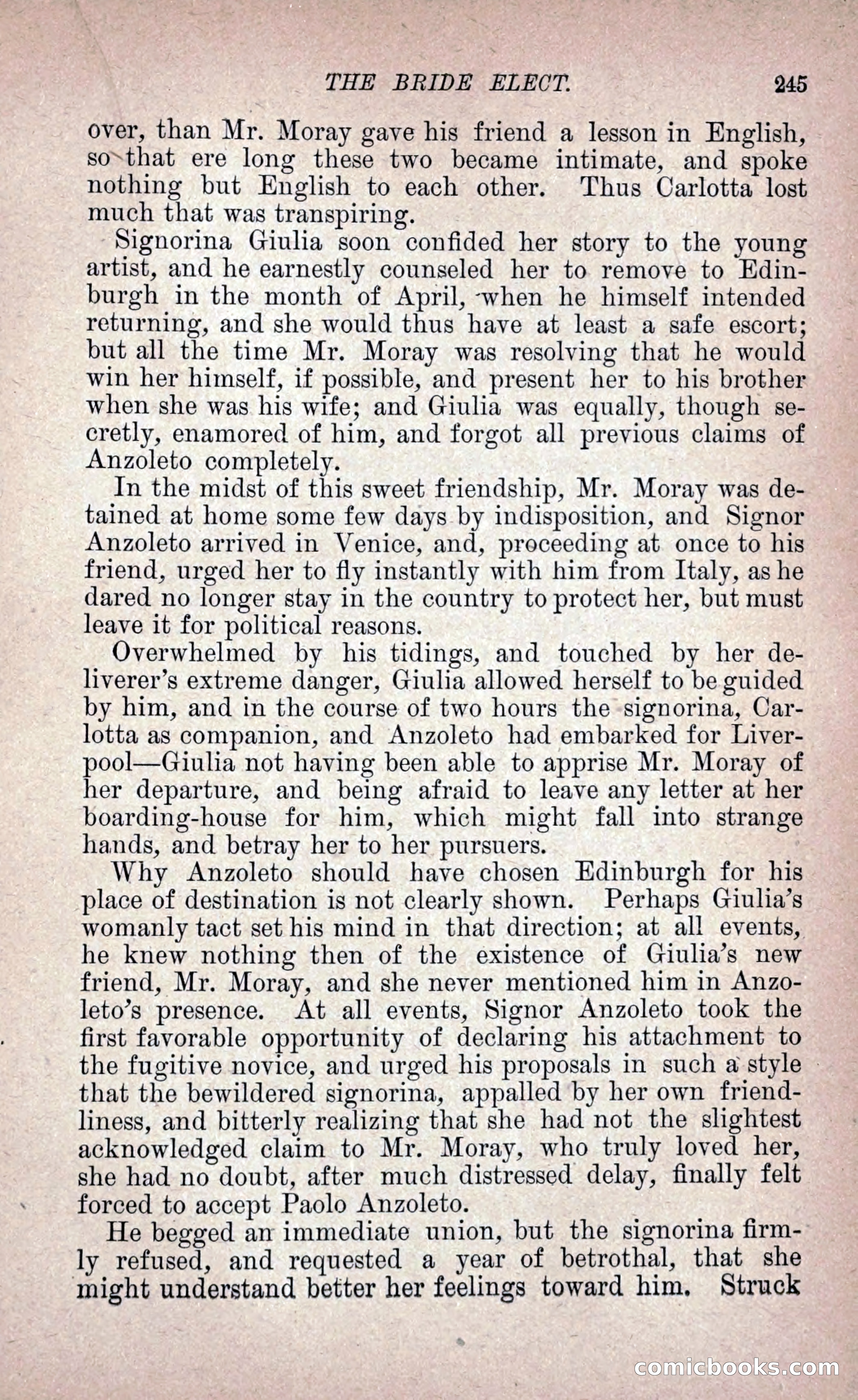 The Bride Elect: or, The Doom of the Double Roses — page 254 of 272