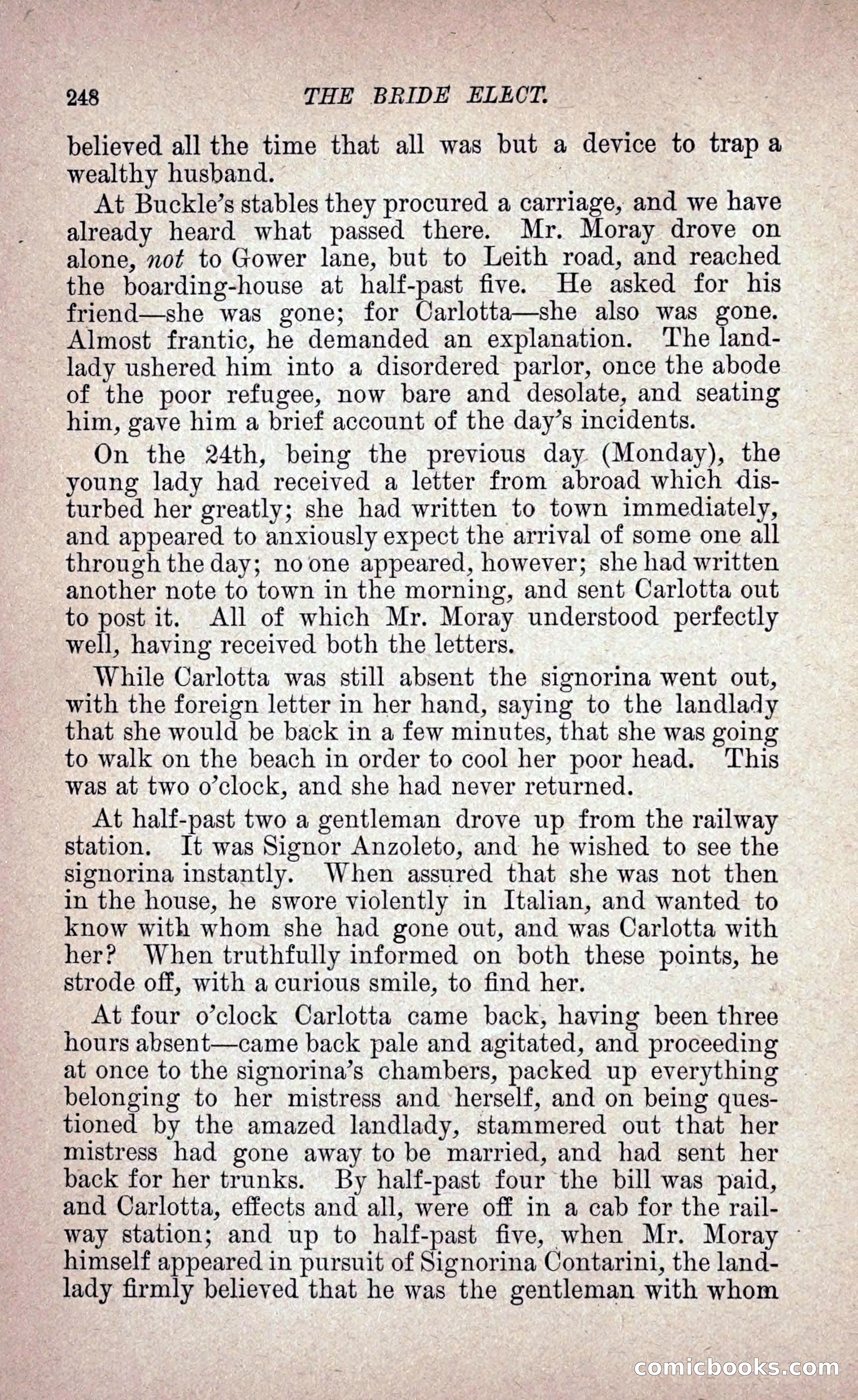 The Bride Elect: or, The Doom of the Double Roses — page 257 of 272