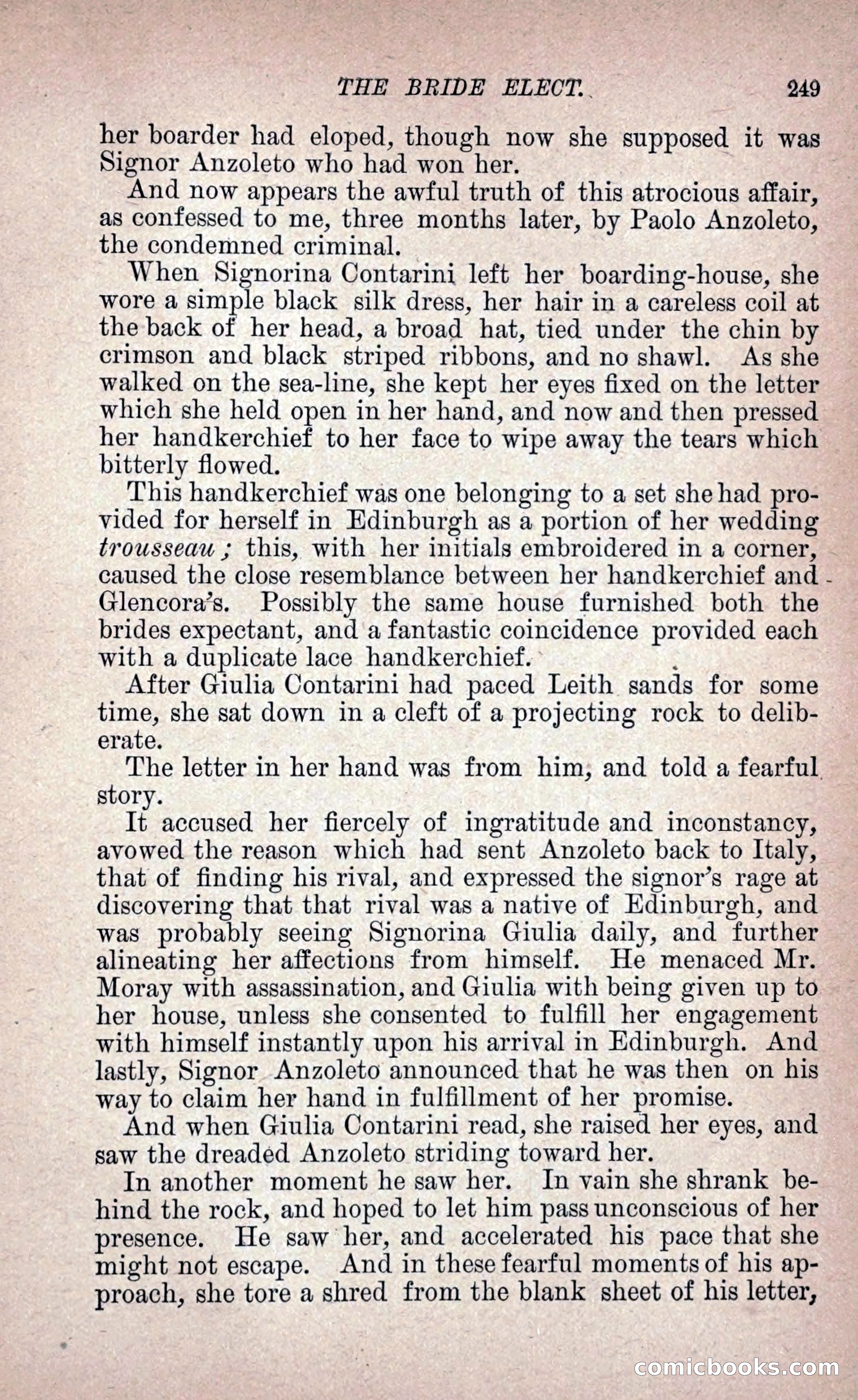 The Bride Elect: or, The Doom of the Double Roses — page 258 of 272