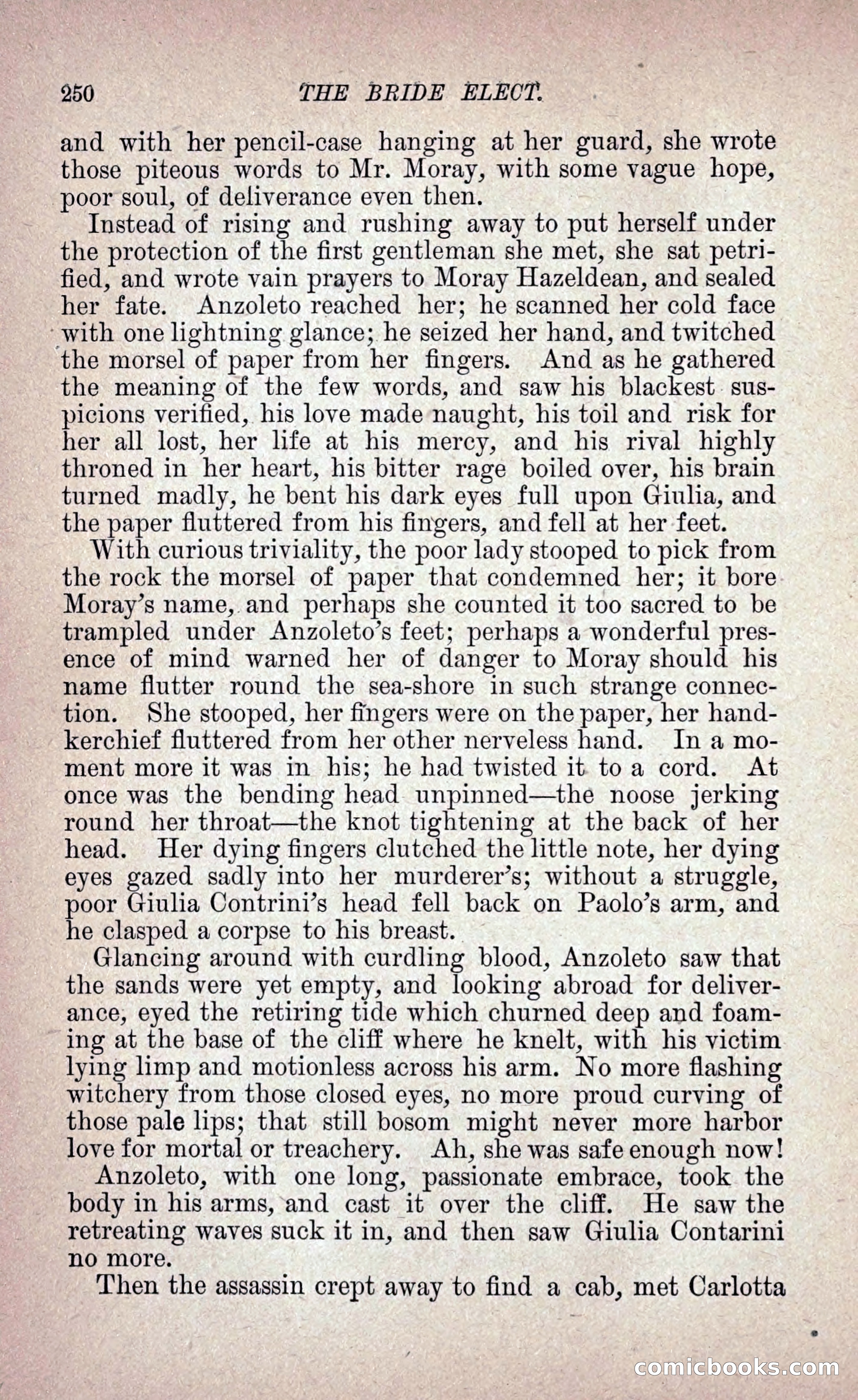 The Bride Elect: or, The Doom of the Double Roses — page 259 of 272