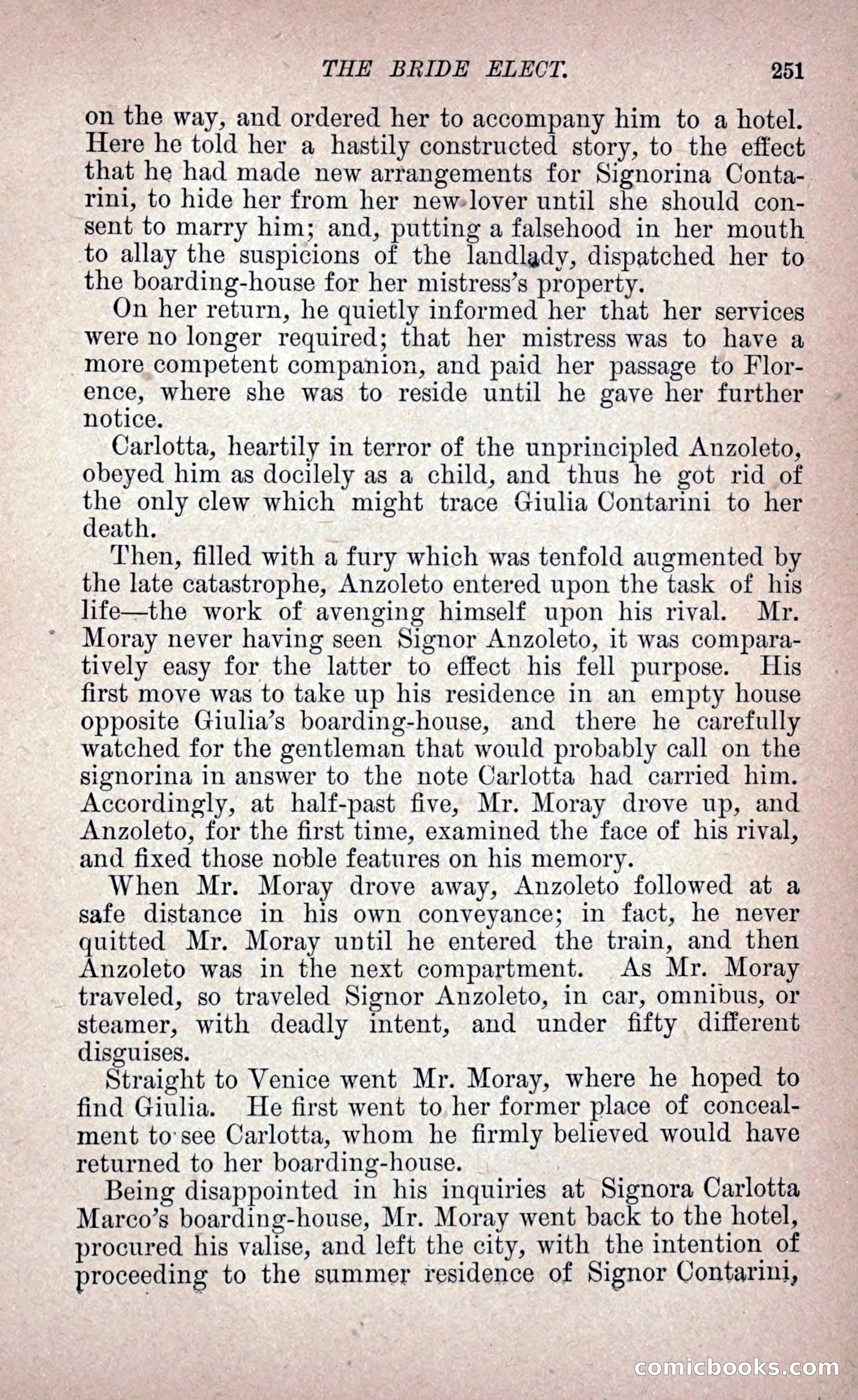 The Bride Elect: or, The Doom of the Double Roses — page 260 of 272