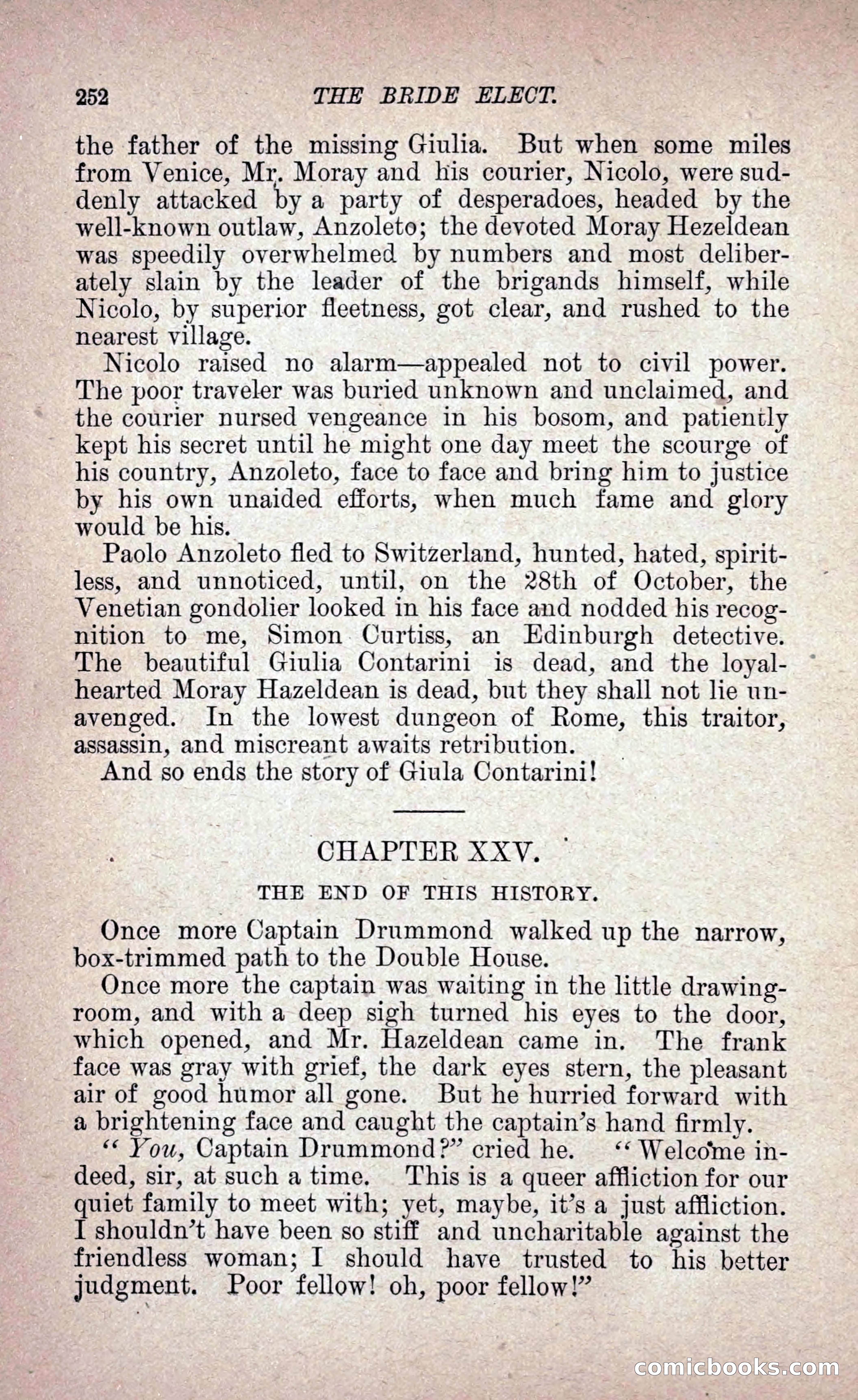 The Bride Elect: or, The Doom of the Double Roses — page 261 of 272