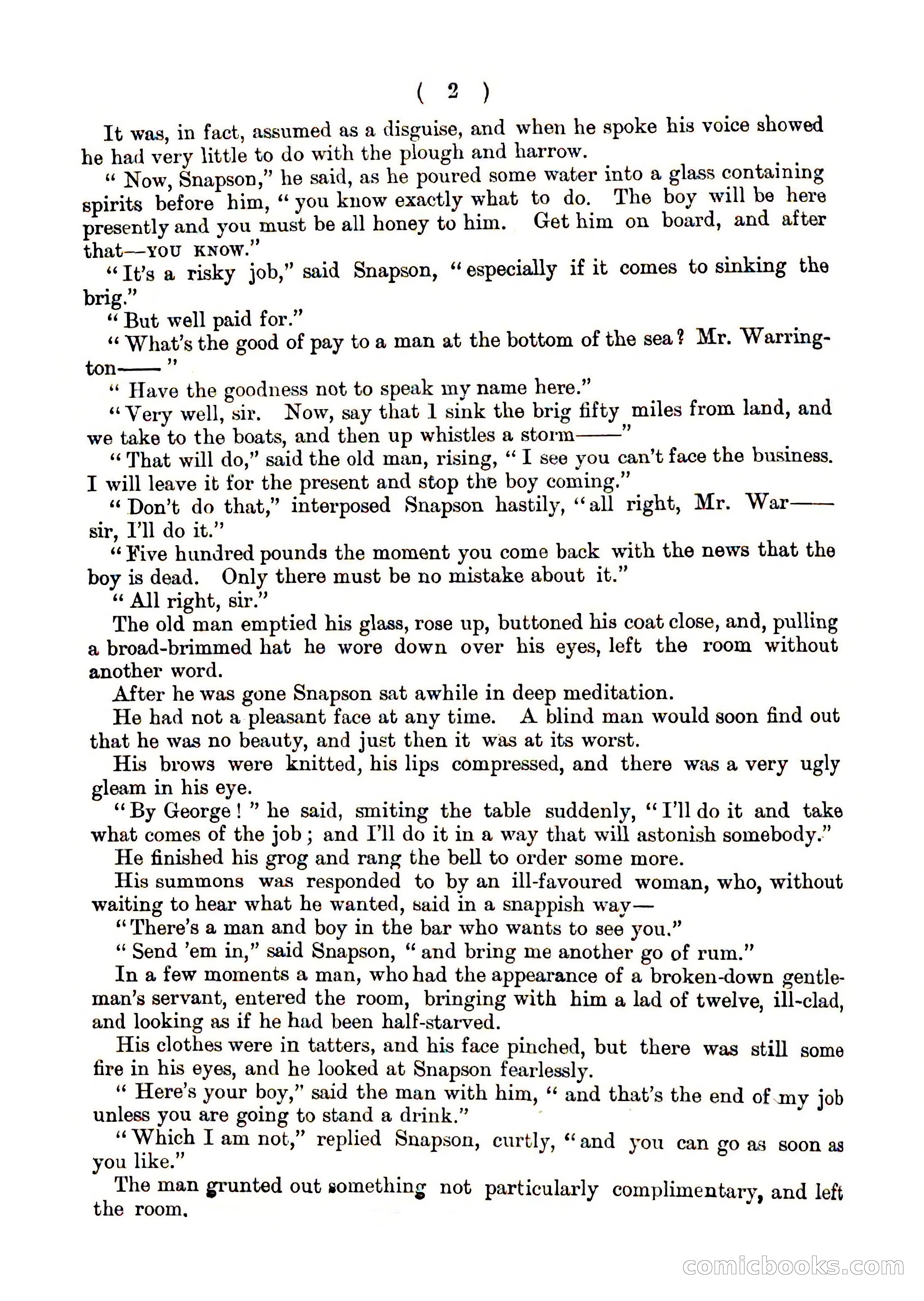 Ching Ching's Novelettes No. 1: Snapson of the 'Snake' — page 2 of 16